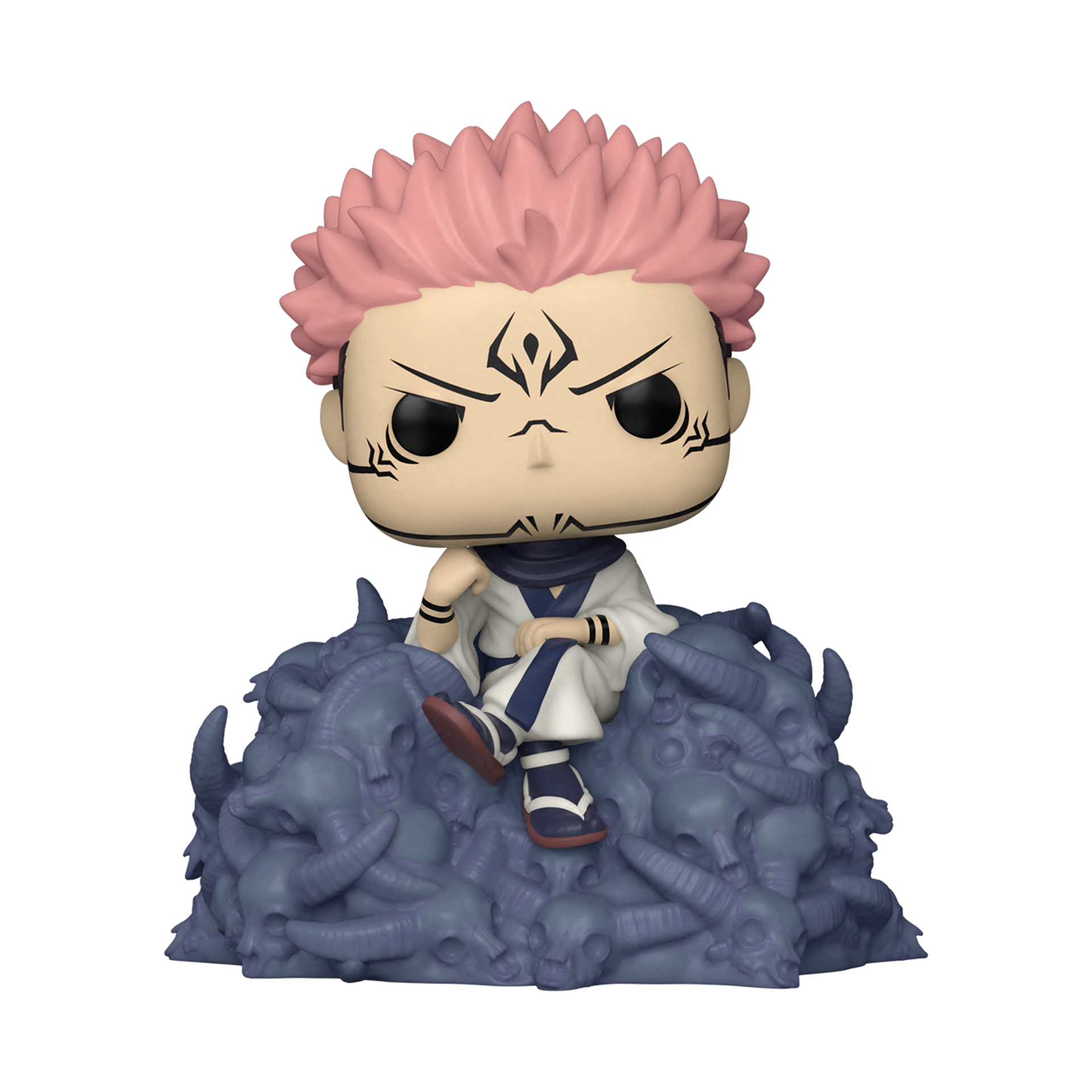 Funko Pop! Deluxe: Jujutsu Kaisen - Ryomen Sukuna (on skulls) ENG Merchandising - flash vidéo