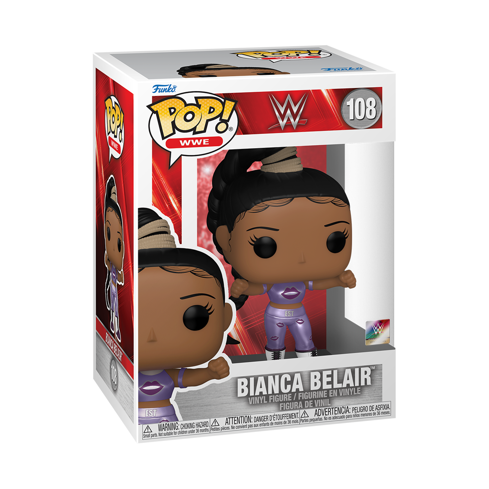 Funko Pop! WWE: Bianca Belair (WrestleMania 37) - flash vidéo