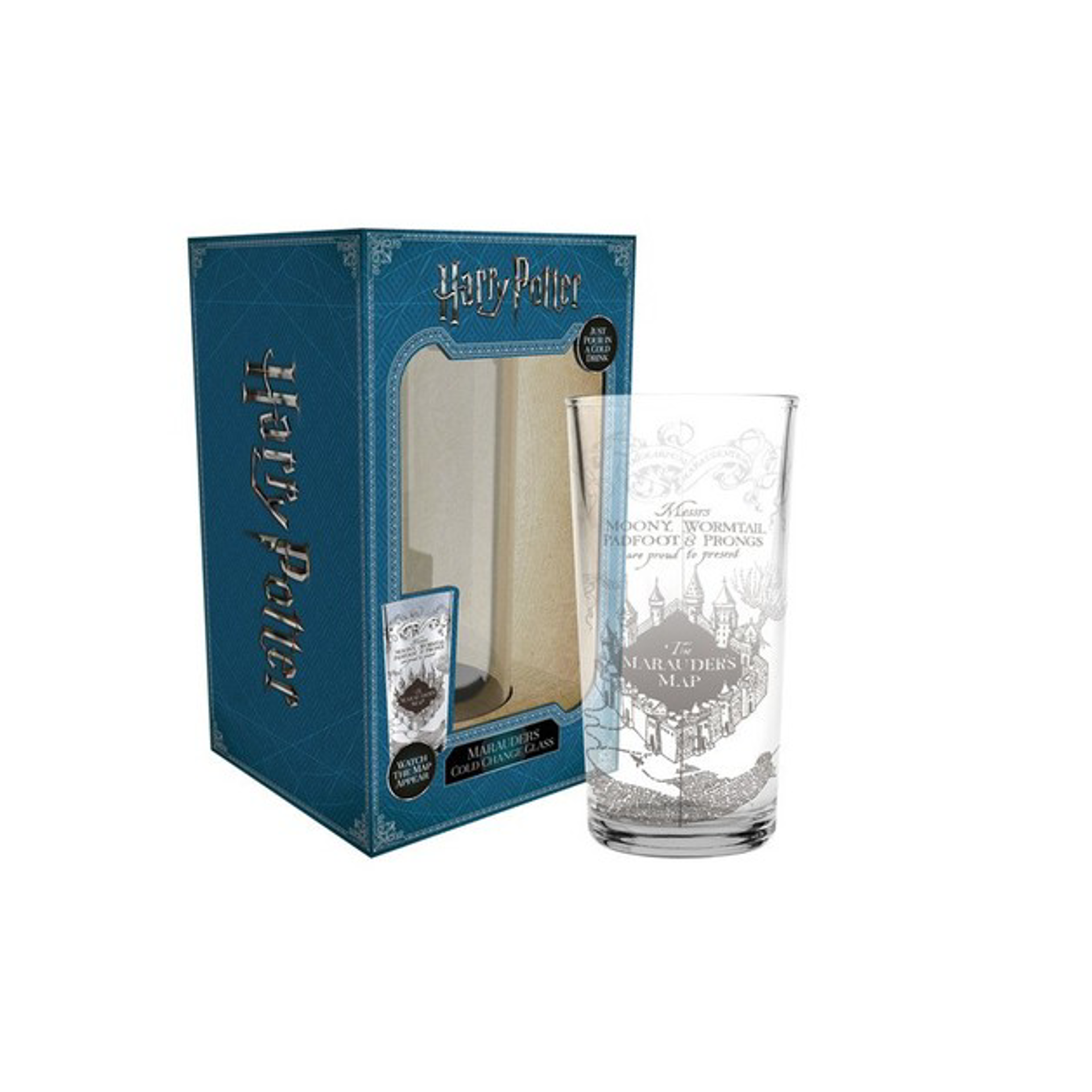 Harry Potter - Verre thermoréactif Carte du Maraudeur - flash vidéo