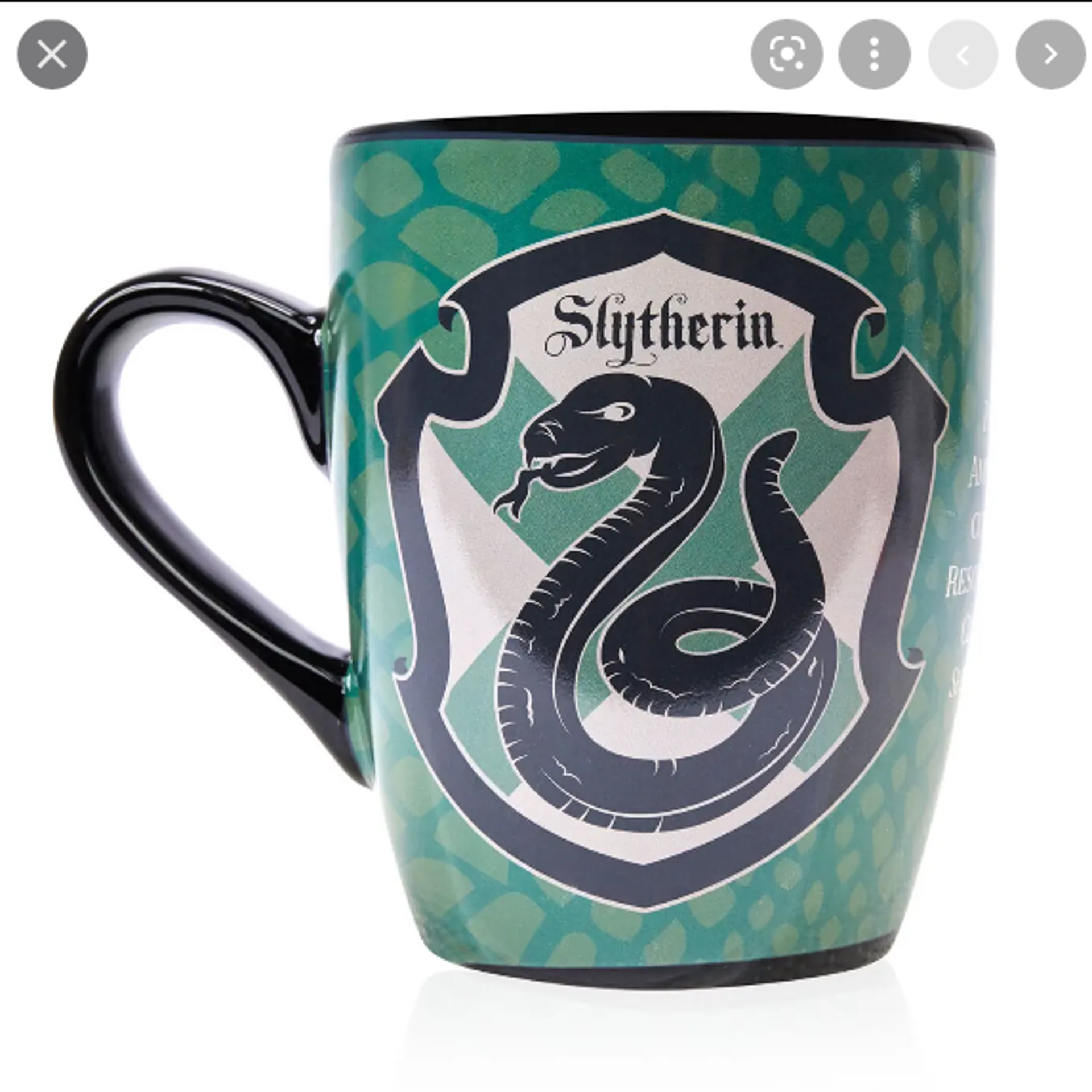 Harry Potter - Mug thermoréactif de la cérémonie de répartition Serpentard - flash vidéo