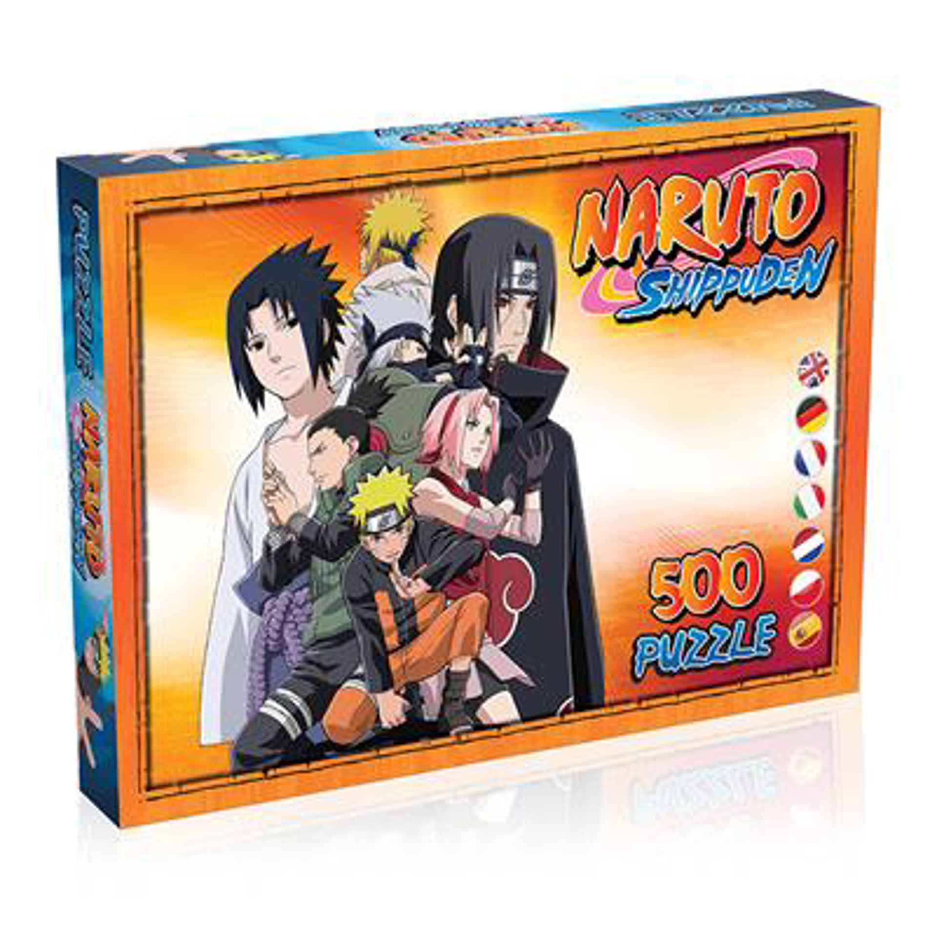 Naruto Shippuden - Puzzle 500 pcs - flash vidéo