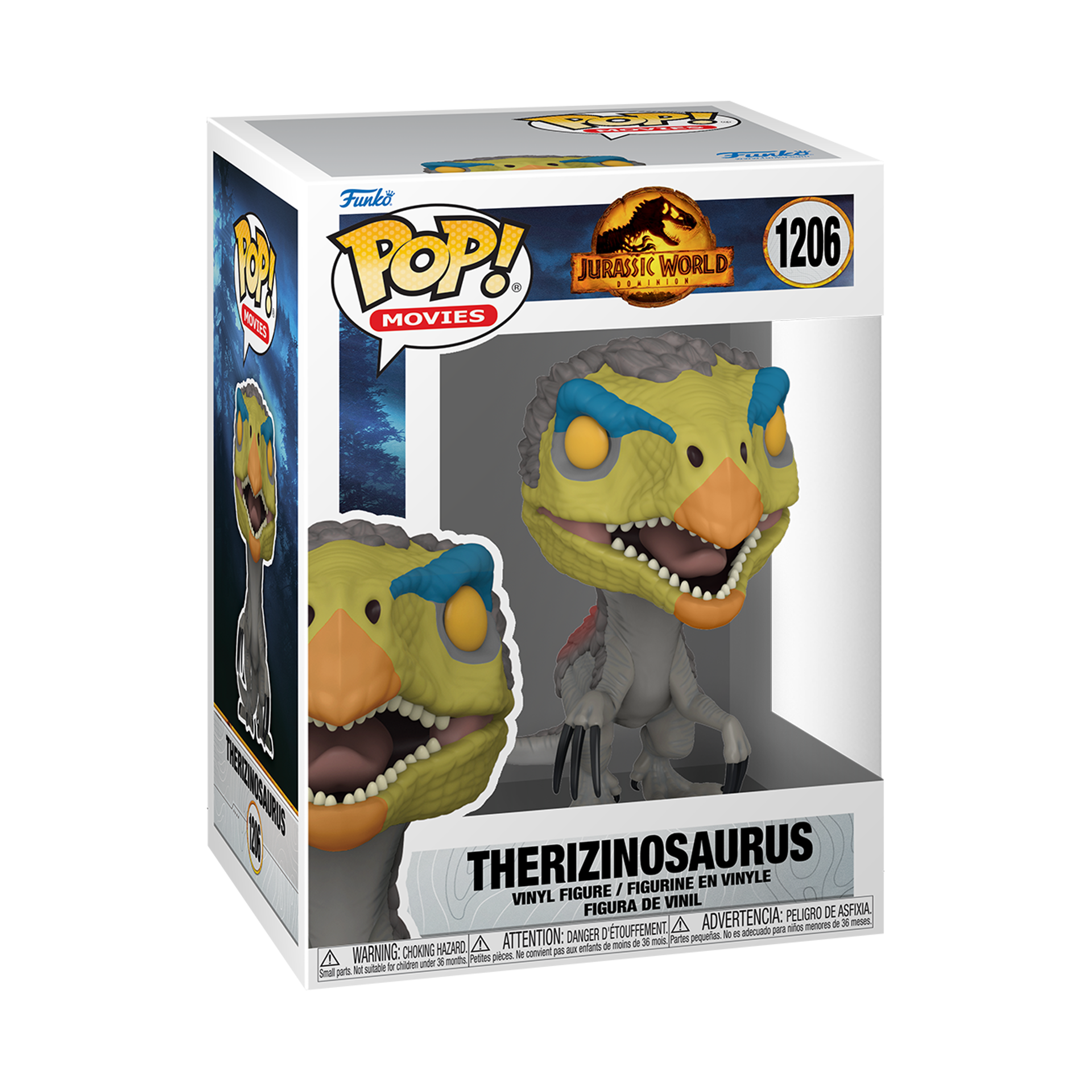 Funko Pop! Movies: Jurassic World: Dominion - Therizinosaurus ENG Merchandising - flash vidéo