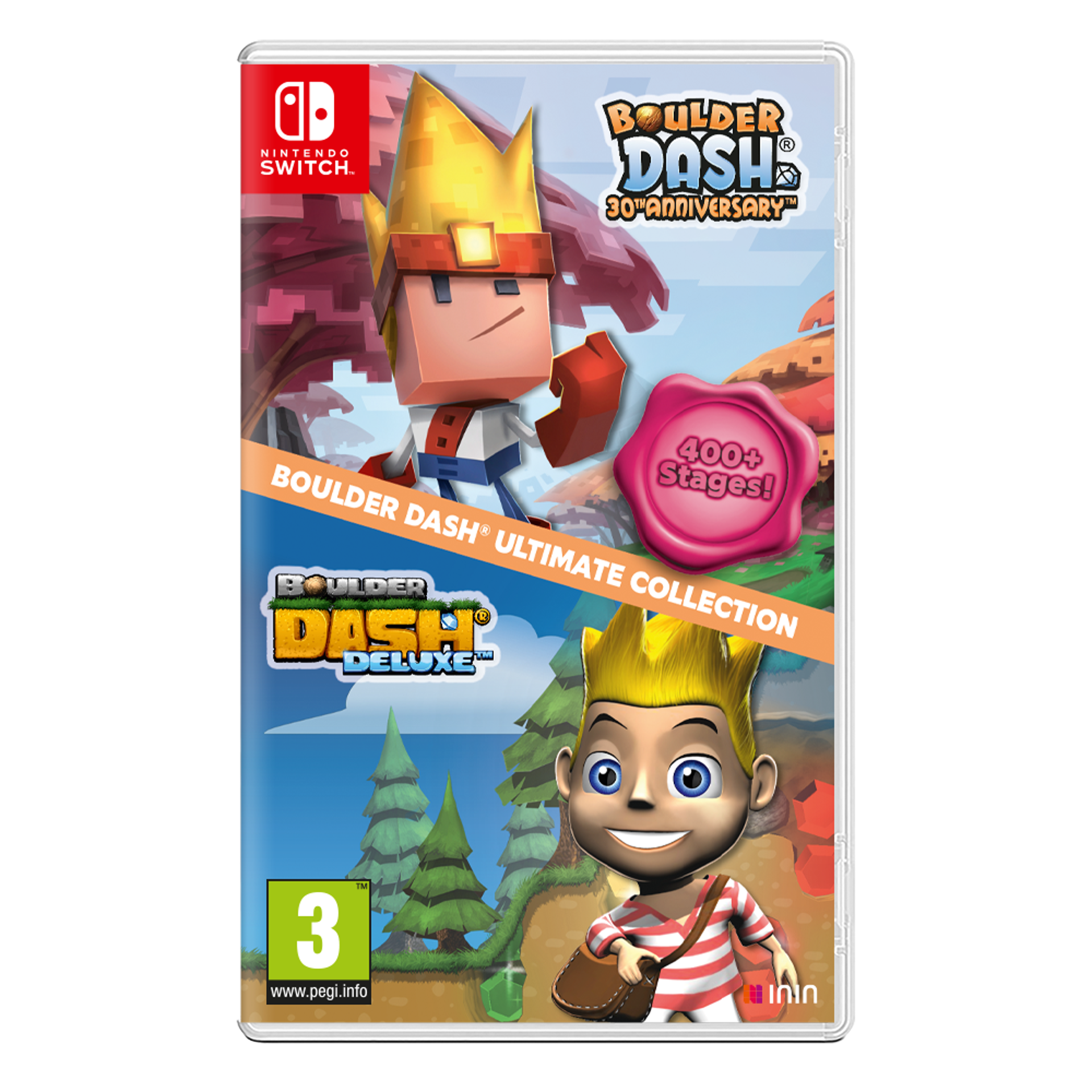 Boulder Dash Ultimate Collection - flash vidéo