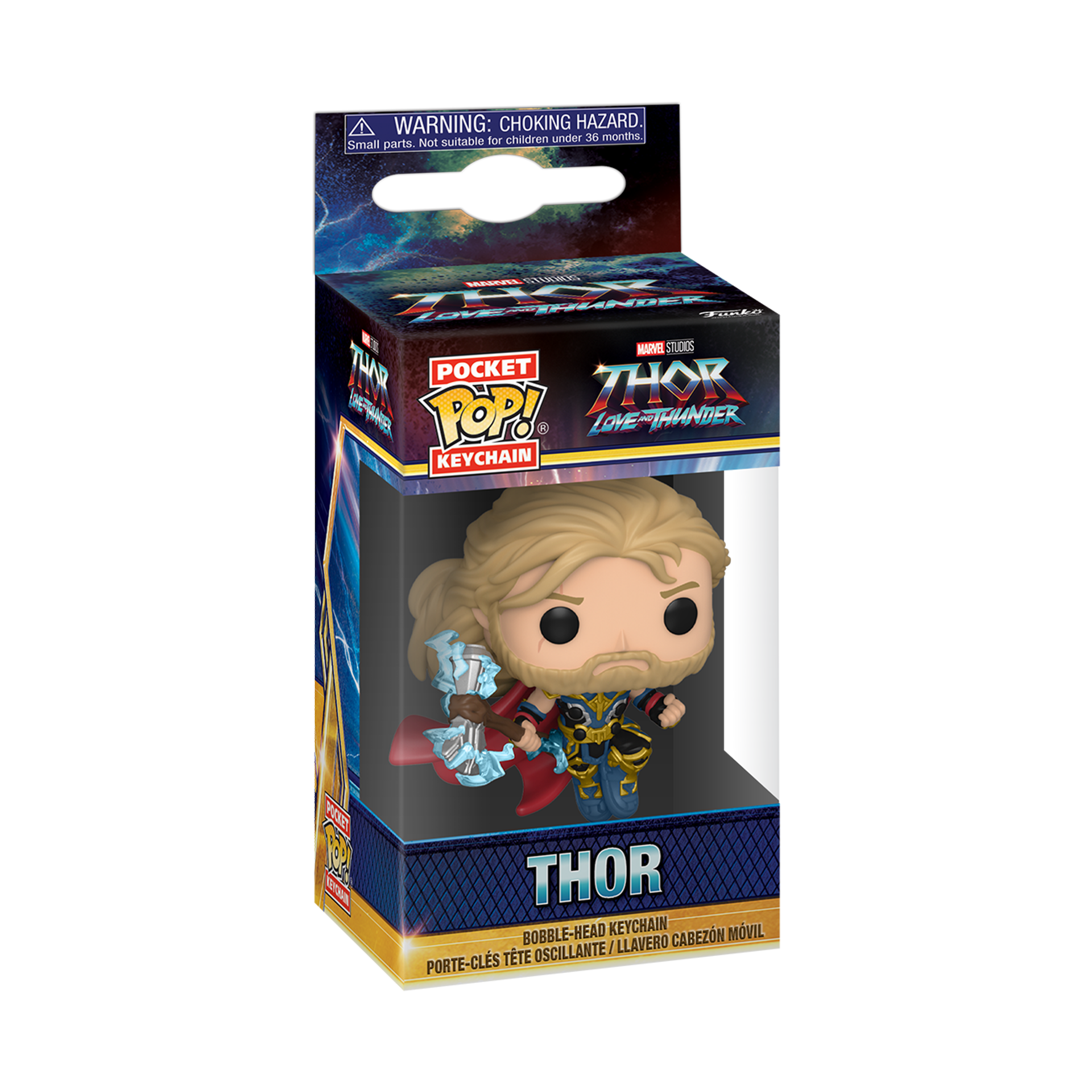 Funko Pocket Pop! Keychain: Thor: Love and Thunder - Thor ENG Merchandising - flash vidéo