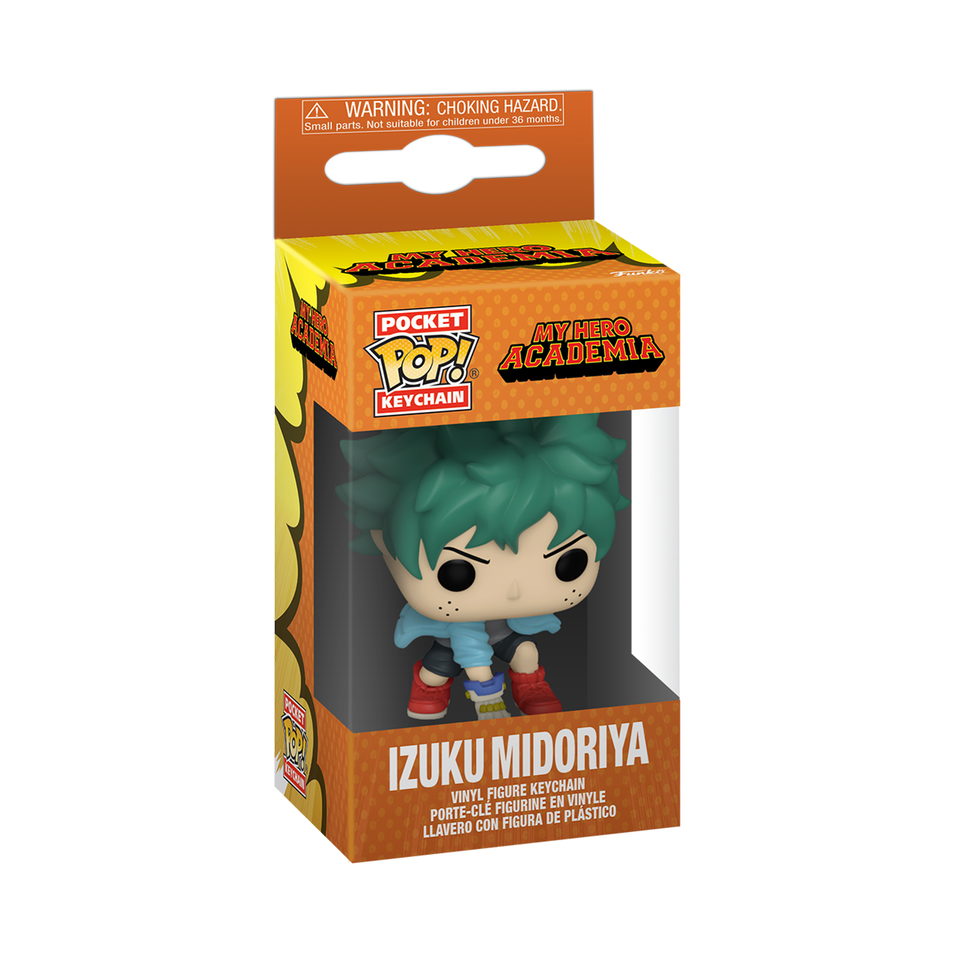 Funko Pocket Pop! Keychain: My Hero Academia - Izuku Midoriya ENG Merchandising - flash vidéo