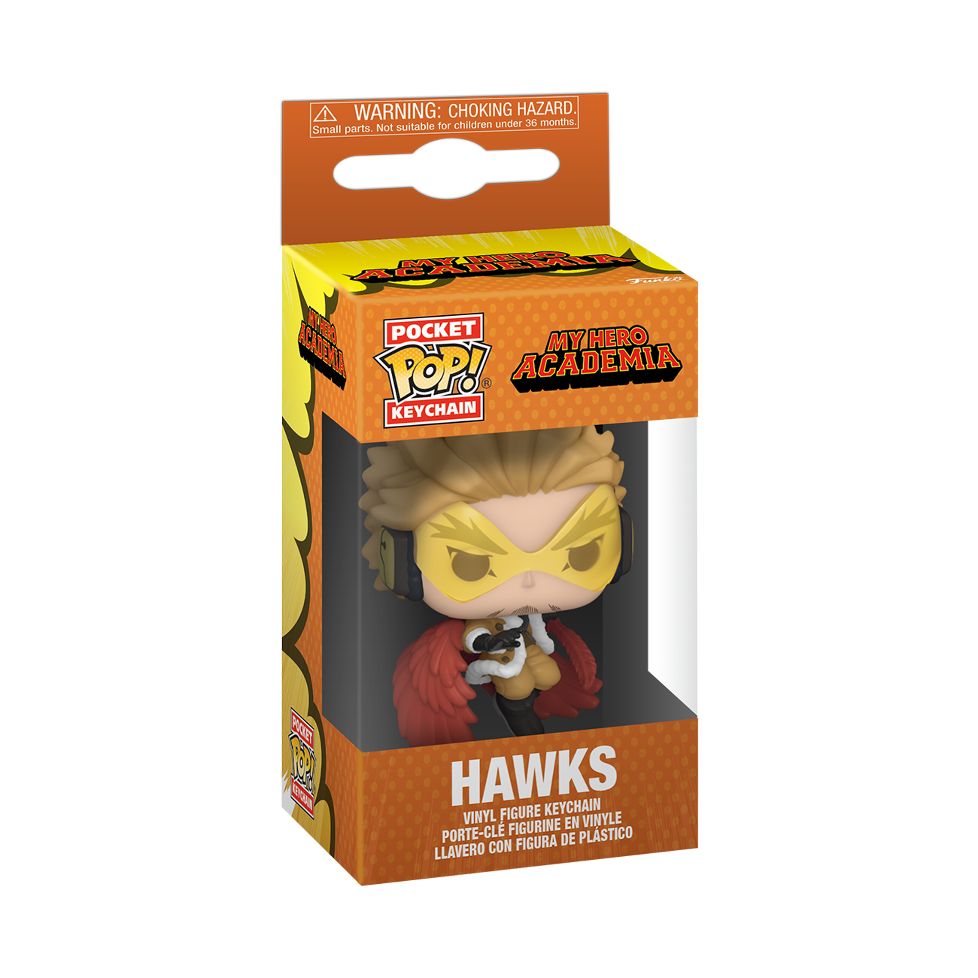 Funko Pocket Pop! Keychain: My Hero Academia - Hawks ENG Merchandising - flash vidéo