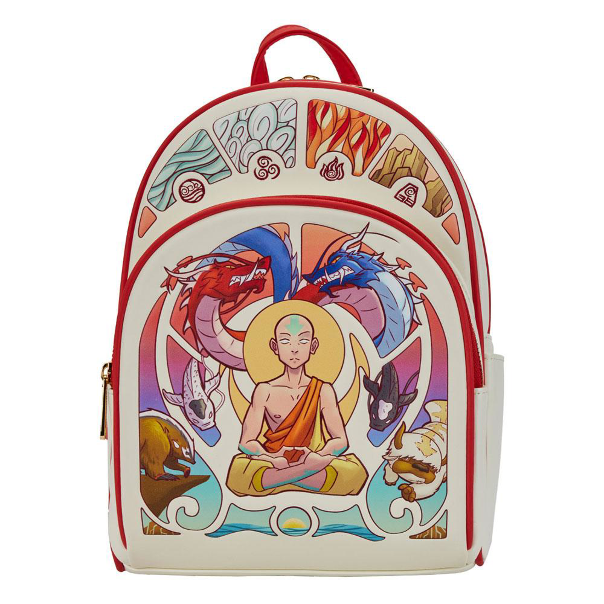 Loungefly: Nickelodeon Avatar: The Last Airbender - Aang Meditation Mini Backpack - flash vidéo