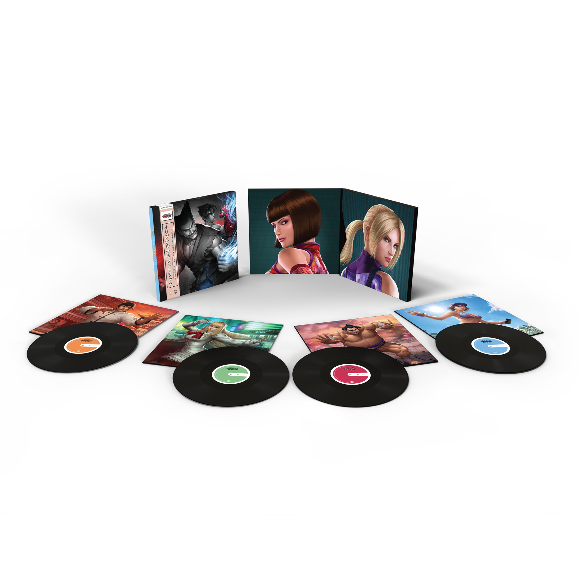 Tekken Tag Tournament 2 Original Soundtrack - 4-LP Black Vinyl - flash vidéo