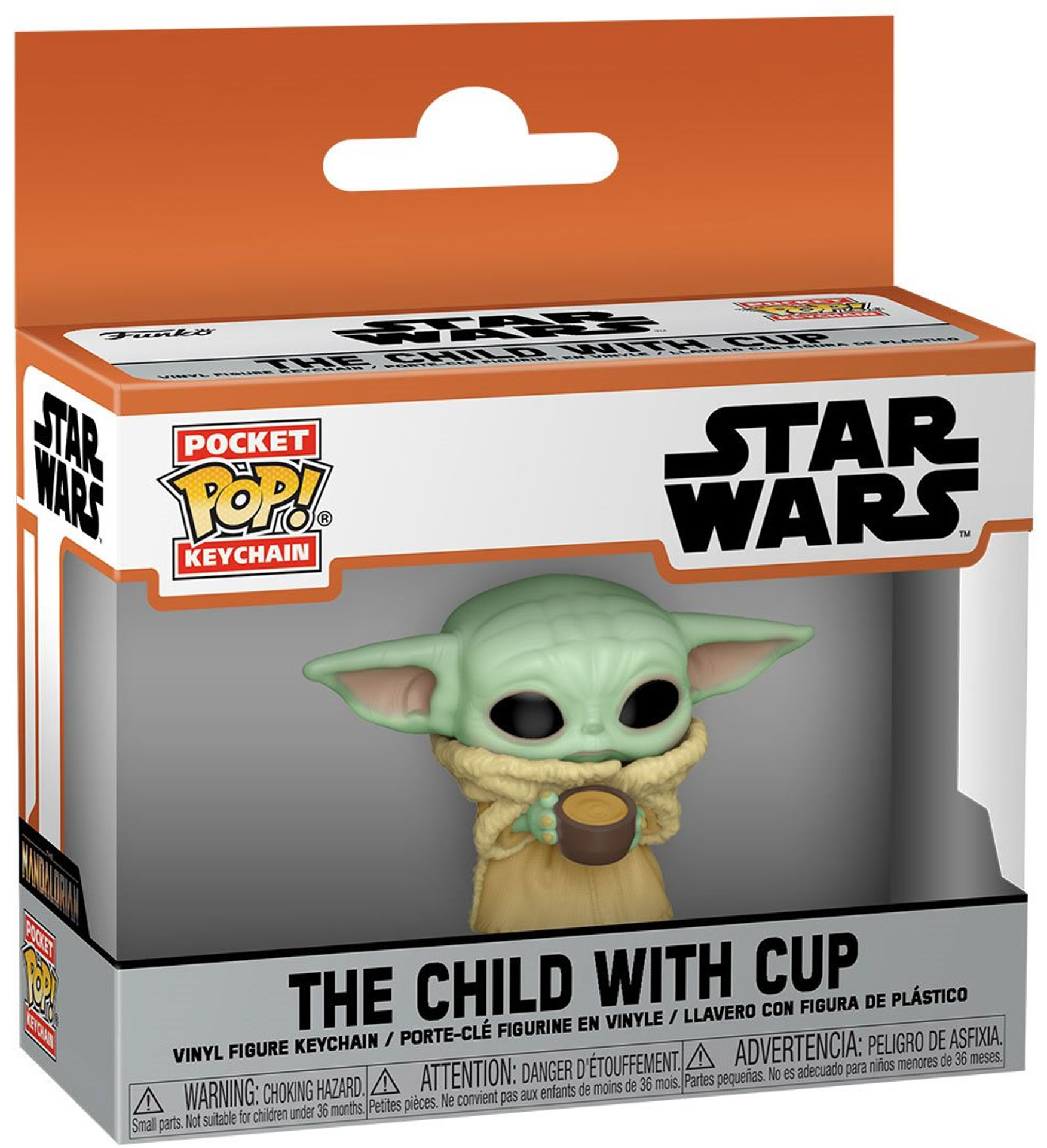 Funko Pocket Pop! Keychain: Star Wars - The Child with Cup ENG Merchandising - flash vidéo