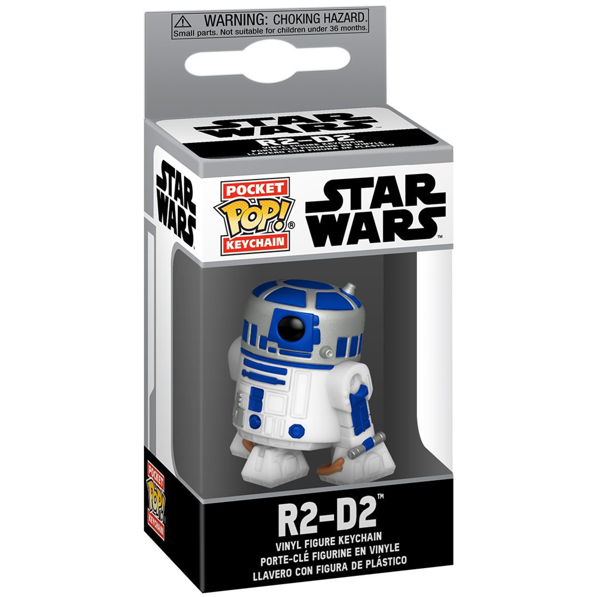 Funko Pocket Pop! Keychain: Star Wars - R2-D2 - flash vidéo