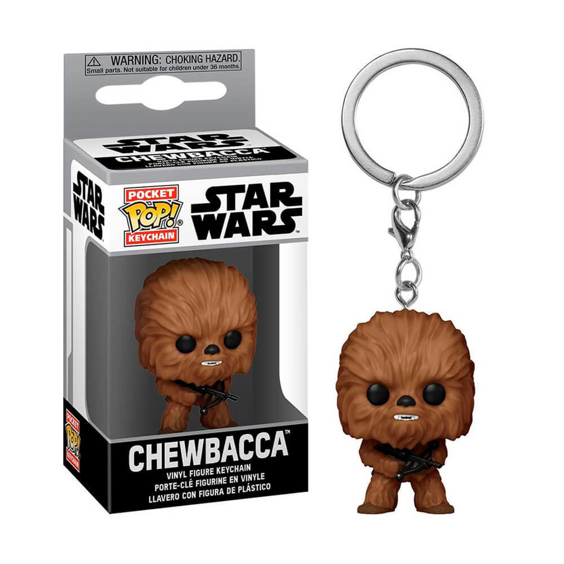 Funko Pocket Pop! Keychain: Star Wars - Chewbacca - flash vidéo