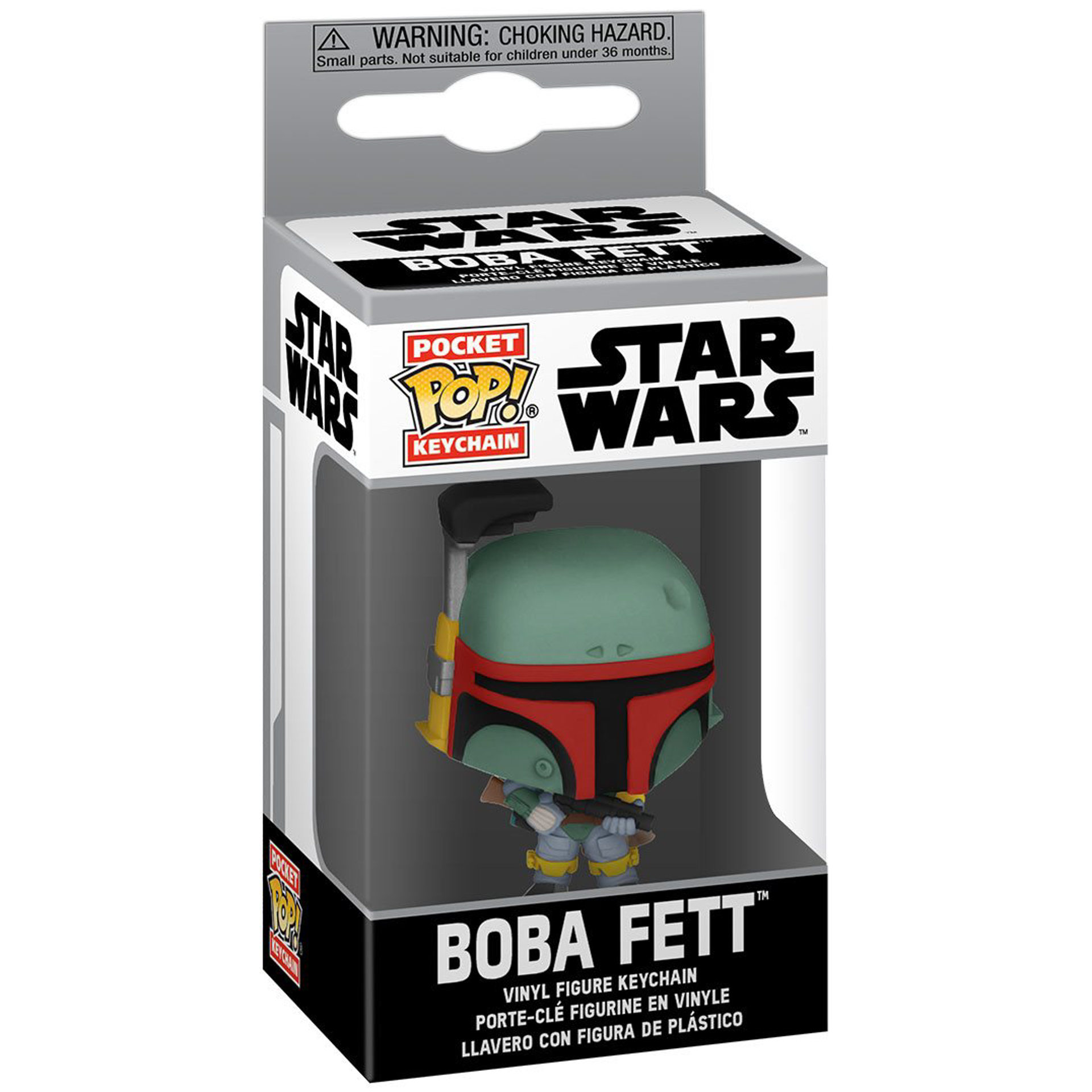 Funko Pocket Pop! Keychain: Star Wars - Boba Fett - flash vidéo