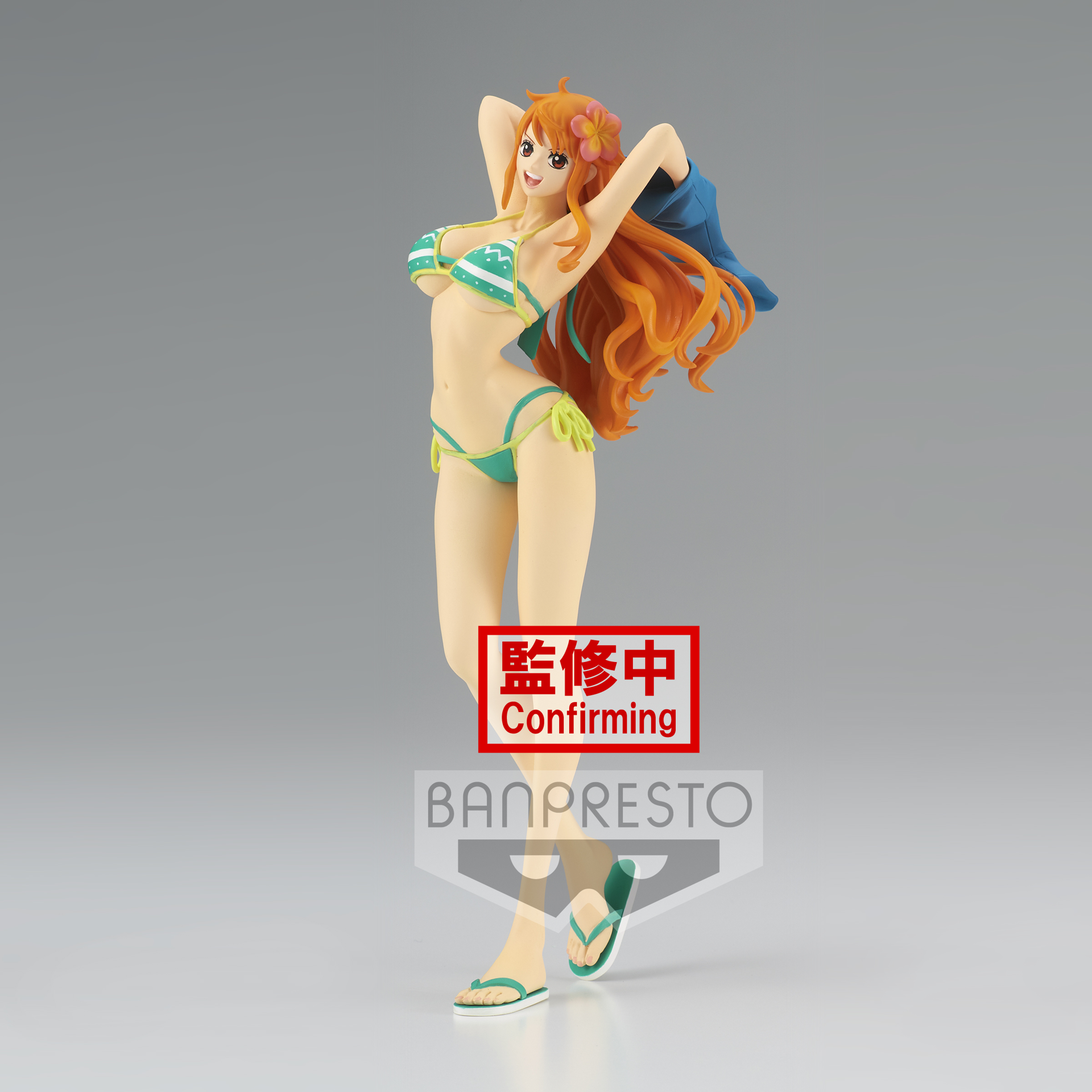 One Piece - Grandline Girls on Vacation Nami Ver.A Figure 20cm - flash vidéo