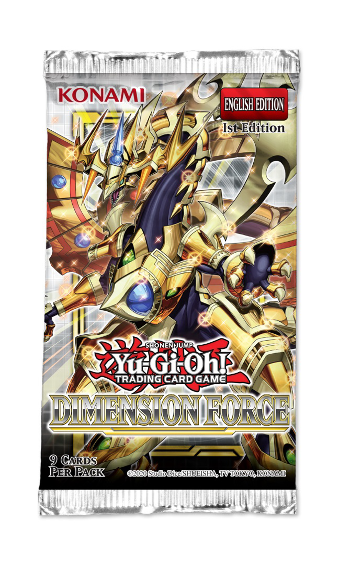 Yu-Gi-Oh! JCC - Pack de Booster Dimension Force (Blister cartonné) - flash vidéo