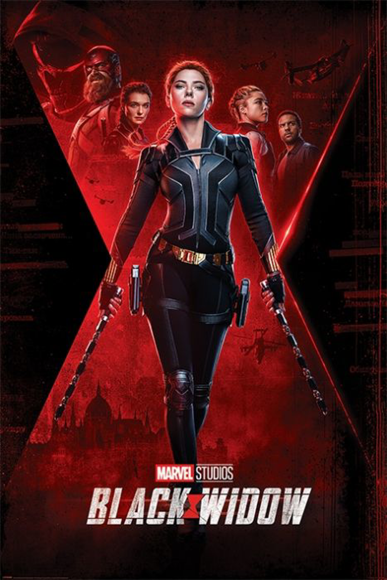 Marvel - Black Widow Maxi Poster - flash vidéo