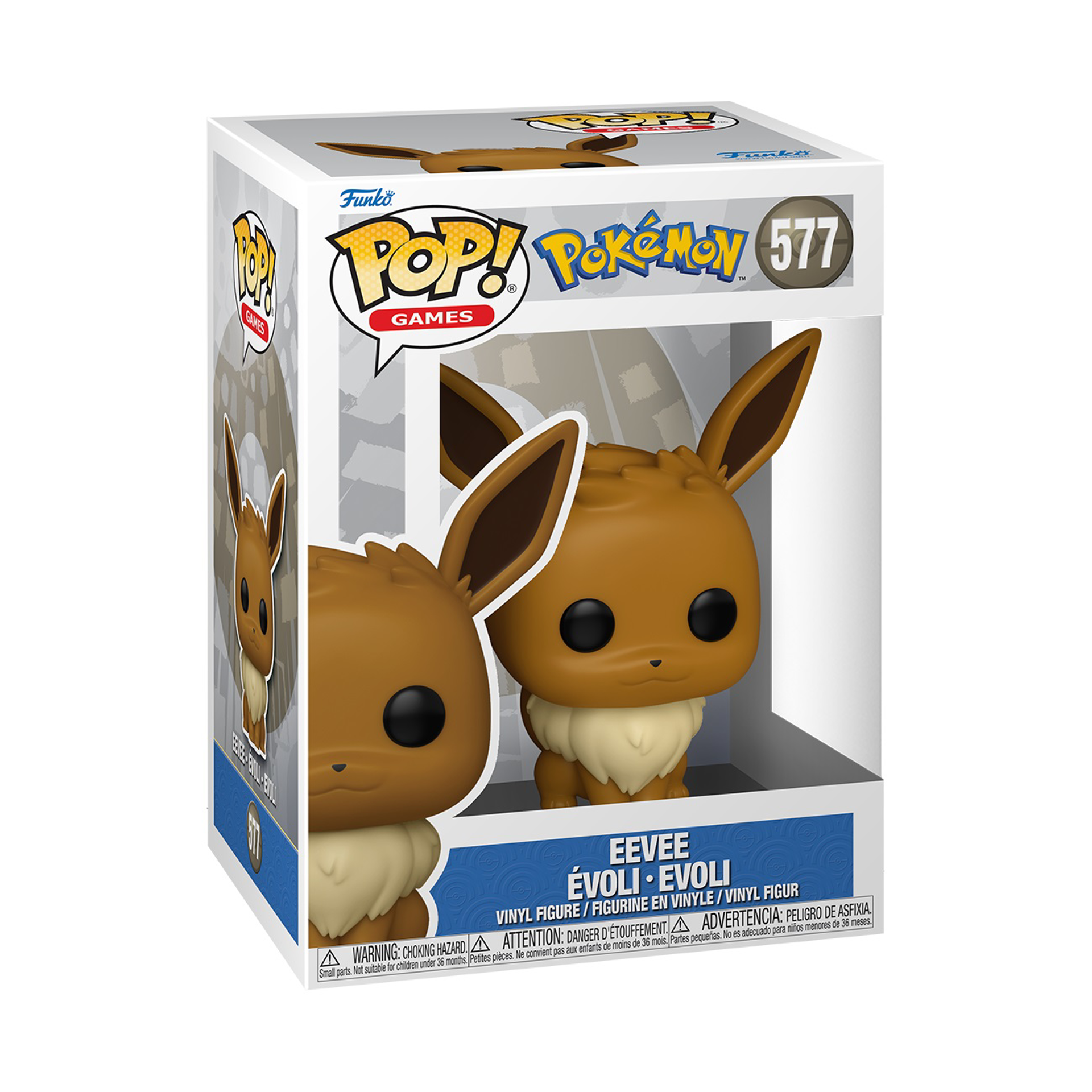Funko Pop! Games: Pokémon - Évoli MULT Merchandising - flash vidéo