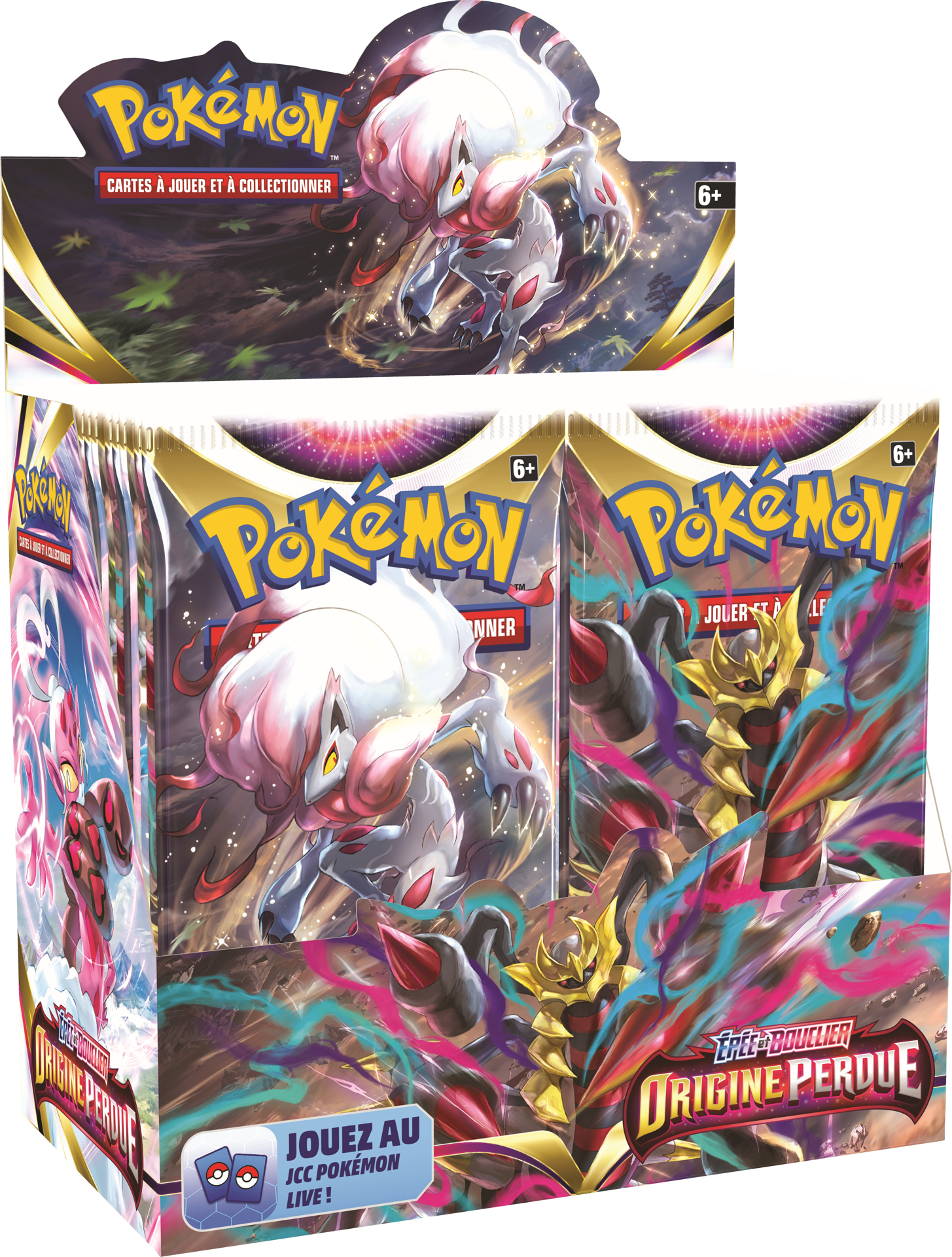 Pokémon JCC - Epée et Bouclier - Pack de Booster Origine Perdue (Display x36) - flash vidéo