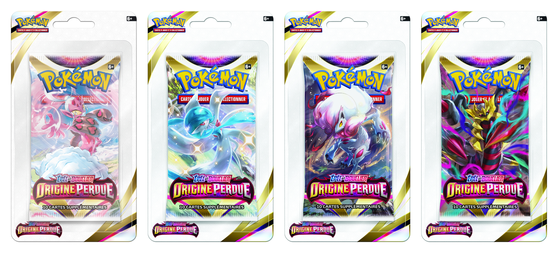 Pokémon JCC - Epée et Bouclier - Pack de Booster Blister Origine Perdue (1 Booster aléatoire) - flash vidéo