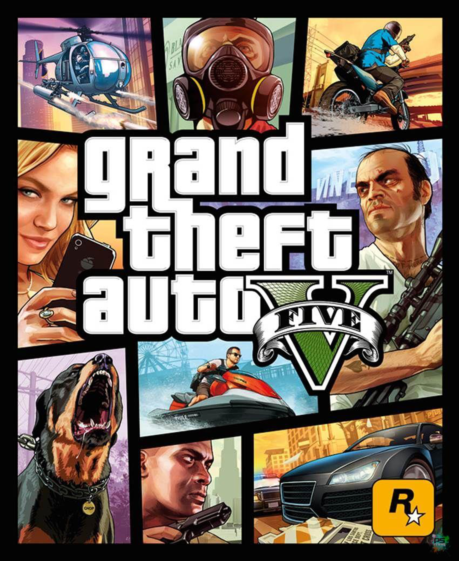 Grand Theft Auto V (GTA 5) - flash vidéo