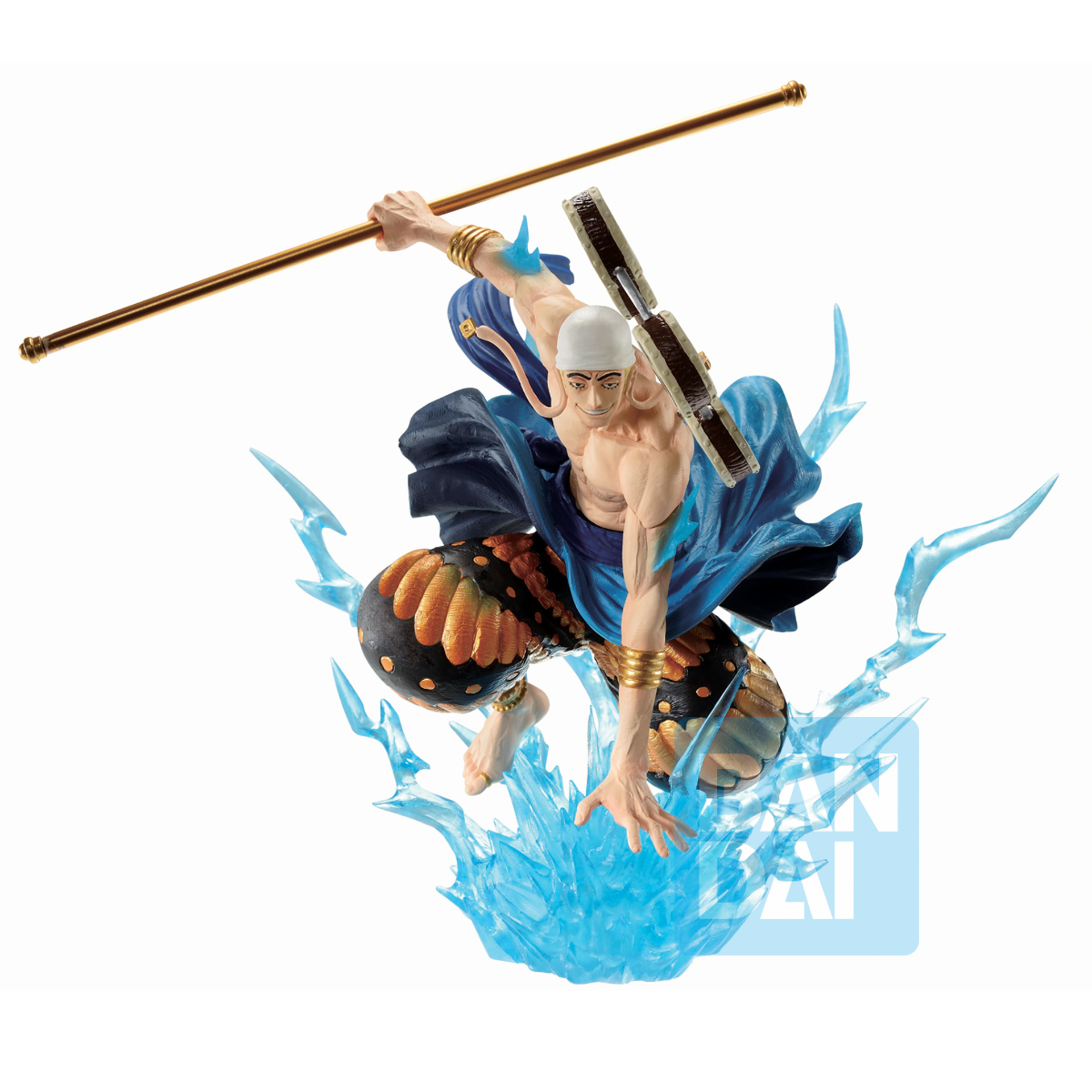 One Piece Ichibansho - Duel Memories - Enel Figure 9cm - flash vidéo