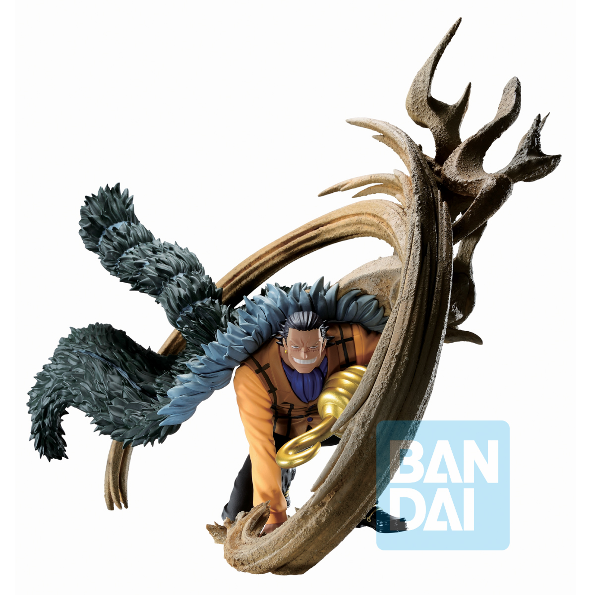 One Piece Ichibansho - Duel Memories - Crocodile Figure 7.5cm - flash vidéo