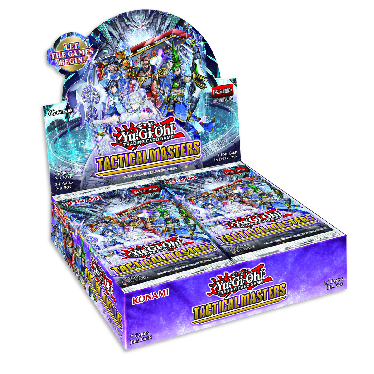 Yu-Gi-Oh! JCC - Display de Pack de Booster Tactical Masters (24 Boosters)