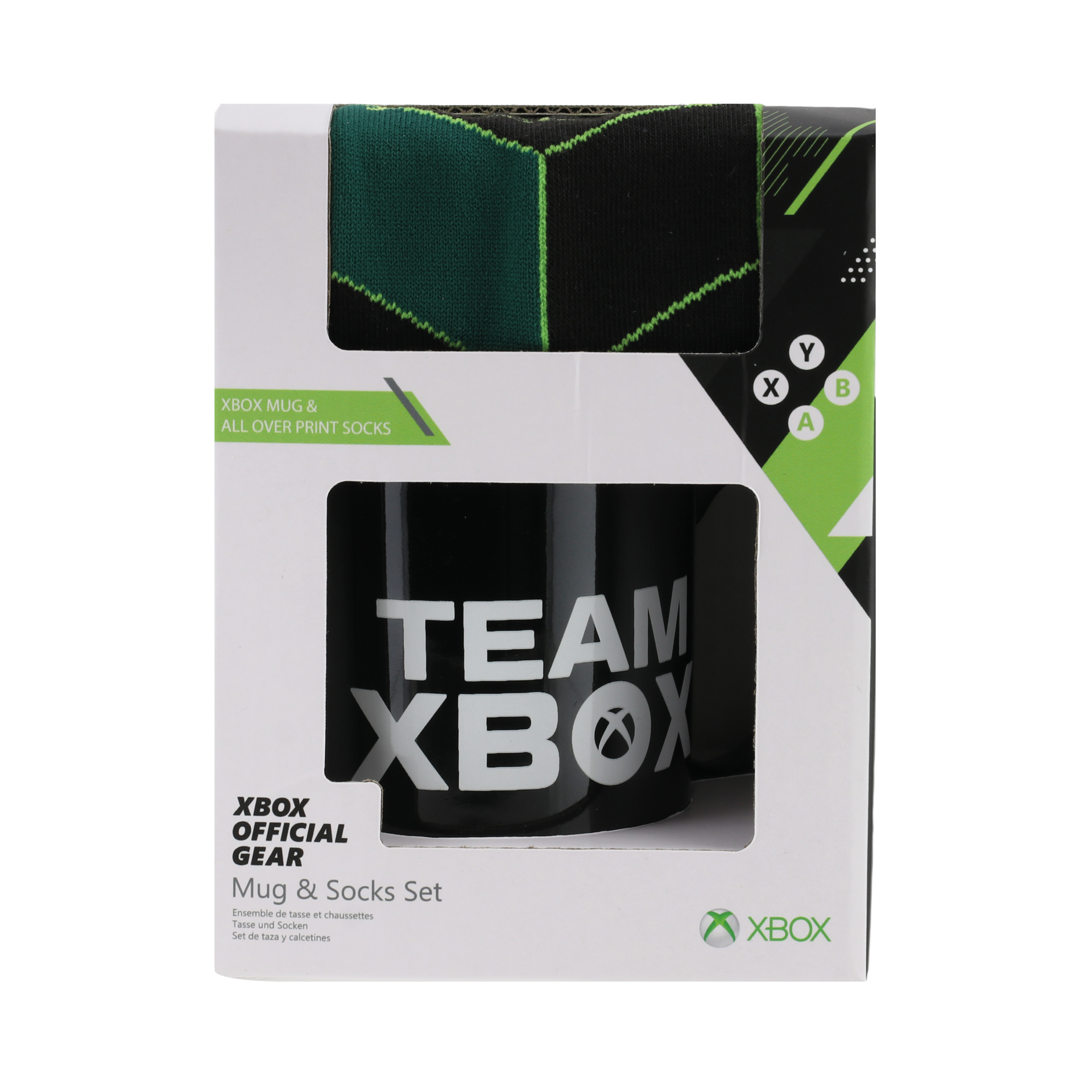 Xbox - Ensemble mug et chaussettes Team Xbox - flash vidéo