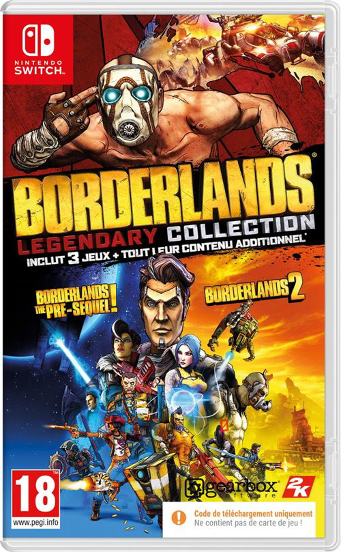 Borderlands Legendary Collection (Code-in-a-box) - flash vidéo