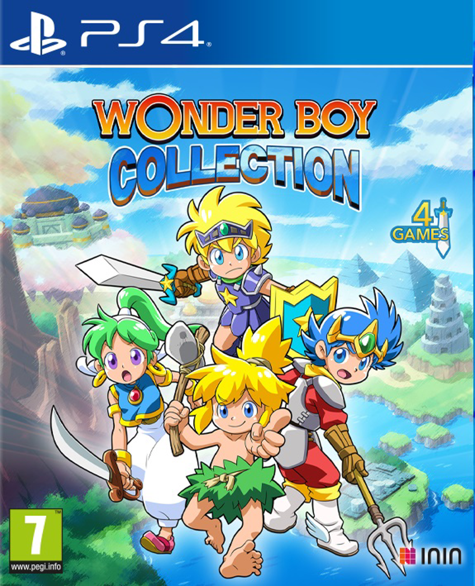 Wonder Boy Collection - flash vidéo