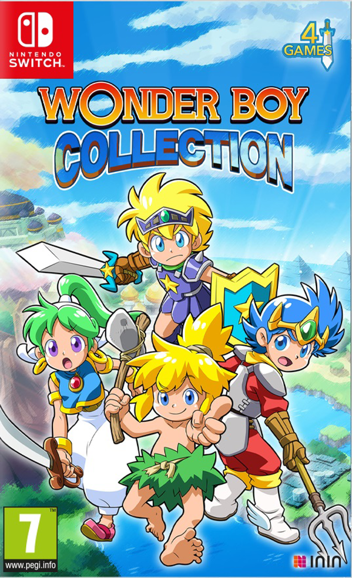 Wonder Boy Collection - flash vidéo