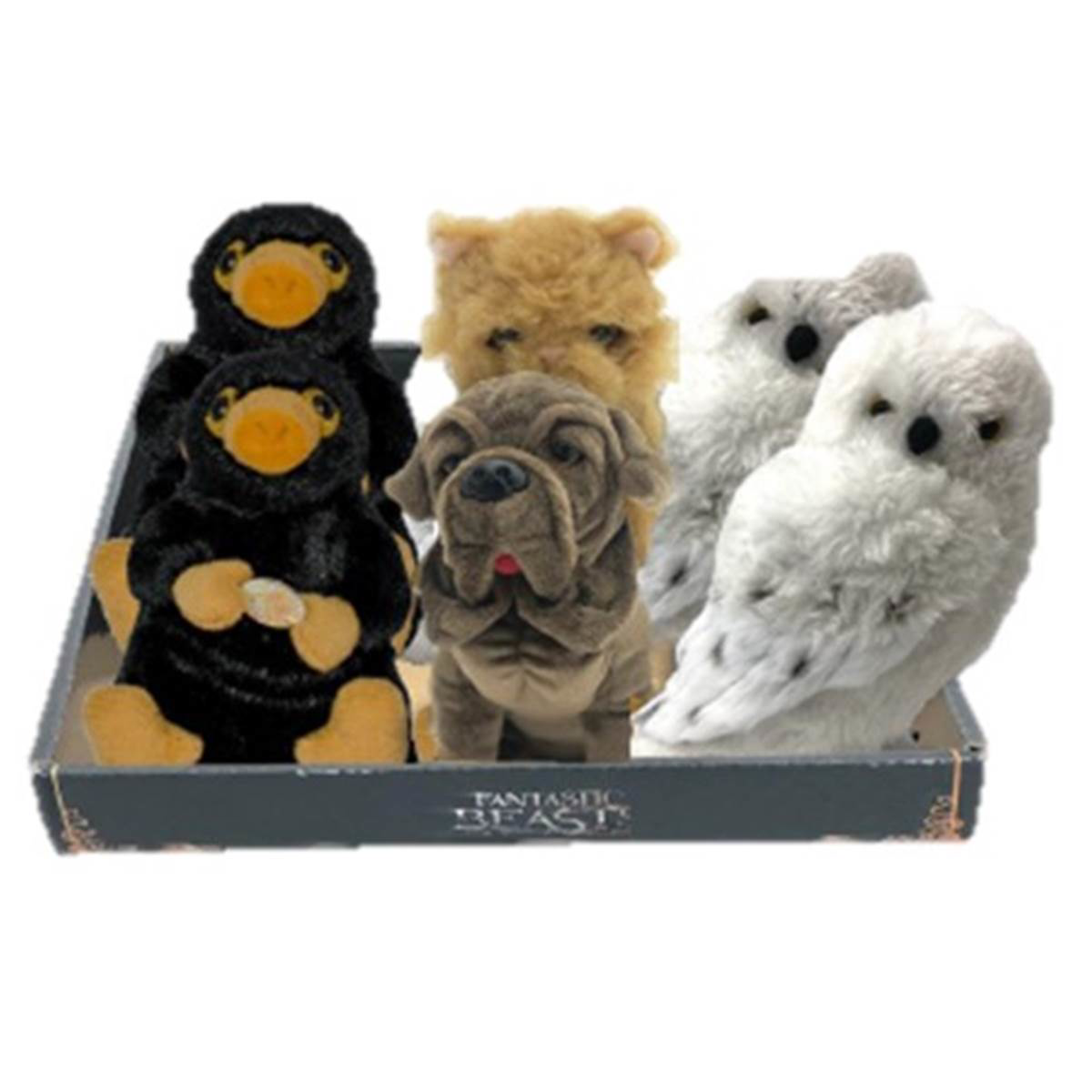 Harry Potter - Peluches Animaux Fantastiques 18 cm (Assortiment de 6) - flash vidéo