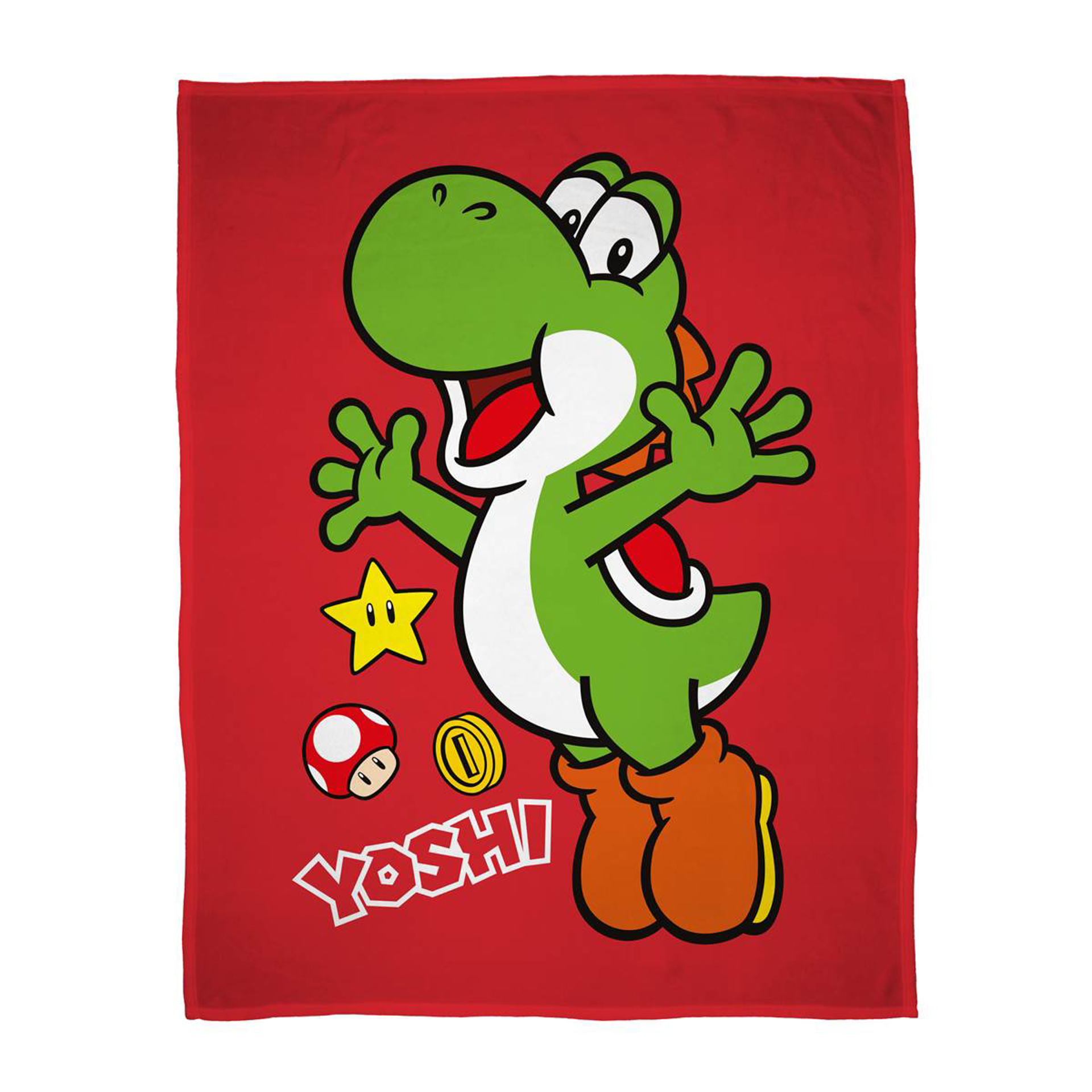 Nintendo - Plaid polaire Yoshi - flash vidéo