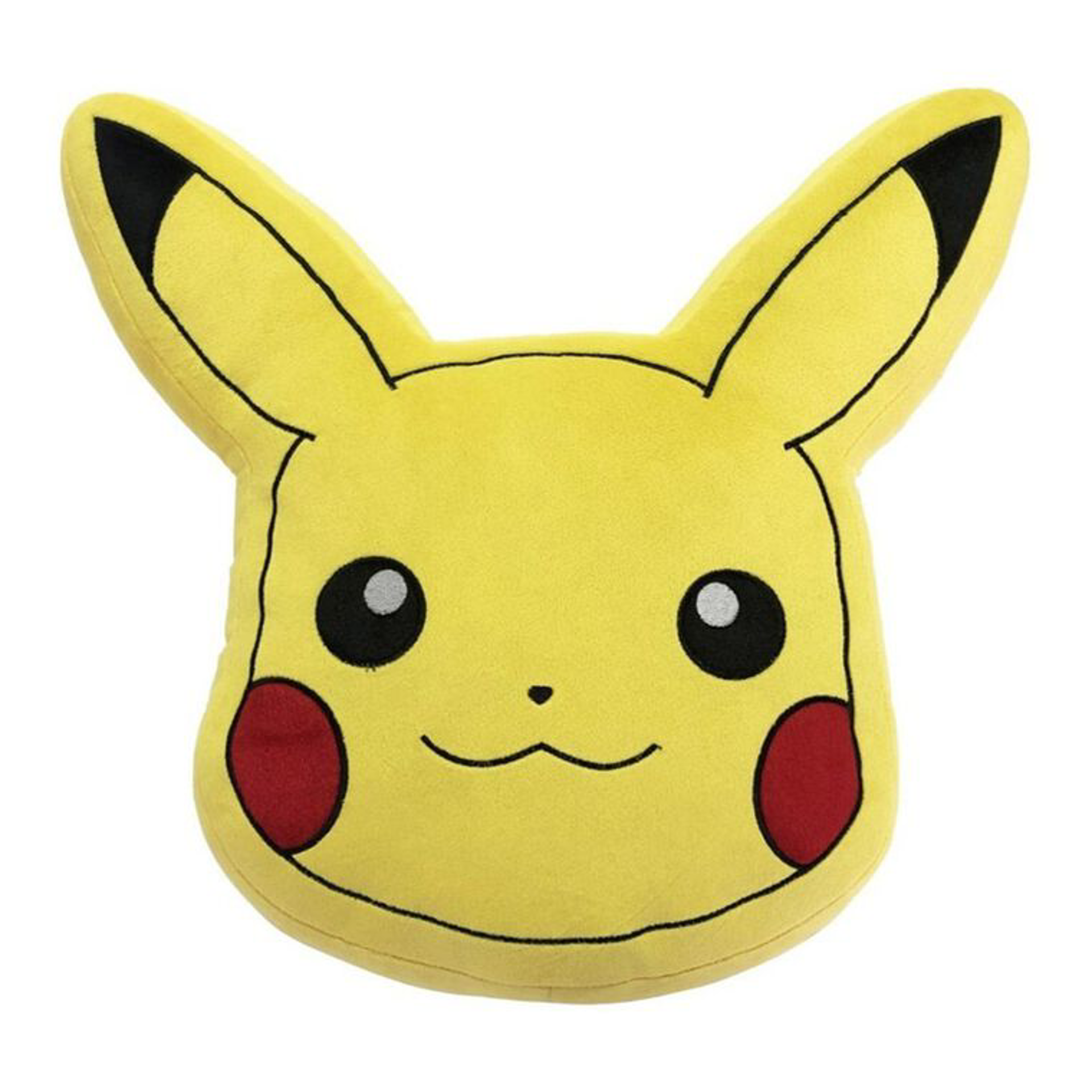Pokémon - Coussin en forme de tête de Pikachu 40cm - flash vidéo