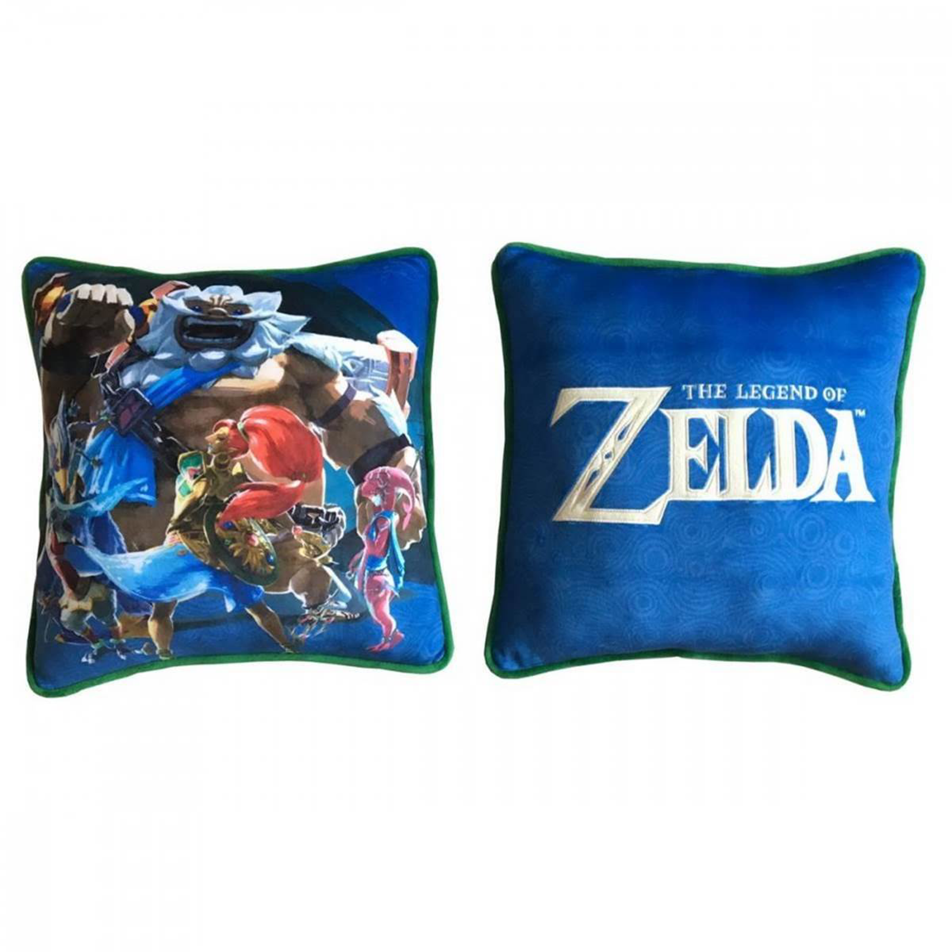 Nintendo - Coussin Zelda 4 Champions Premium Broderie - flash vidéo