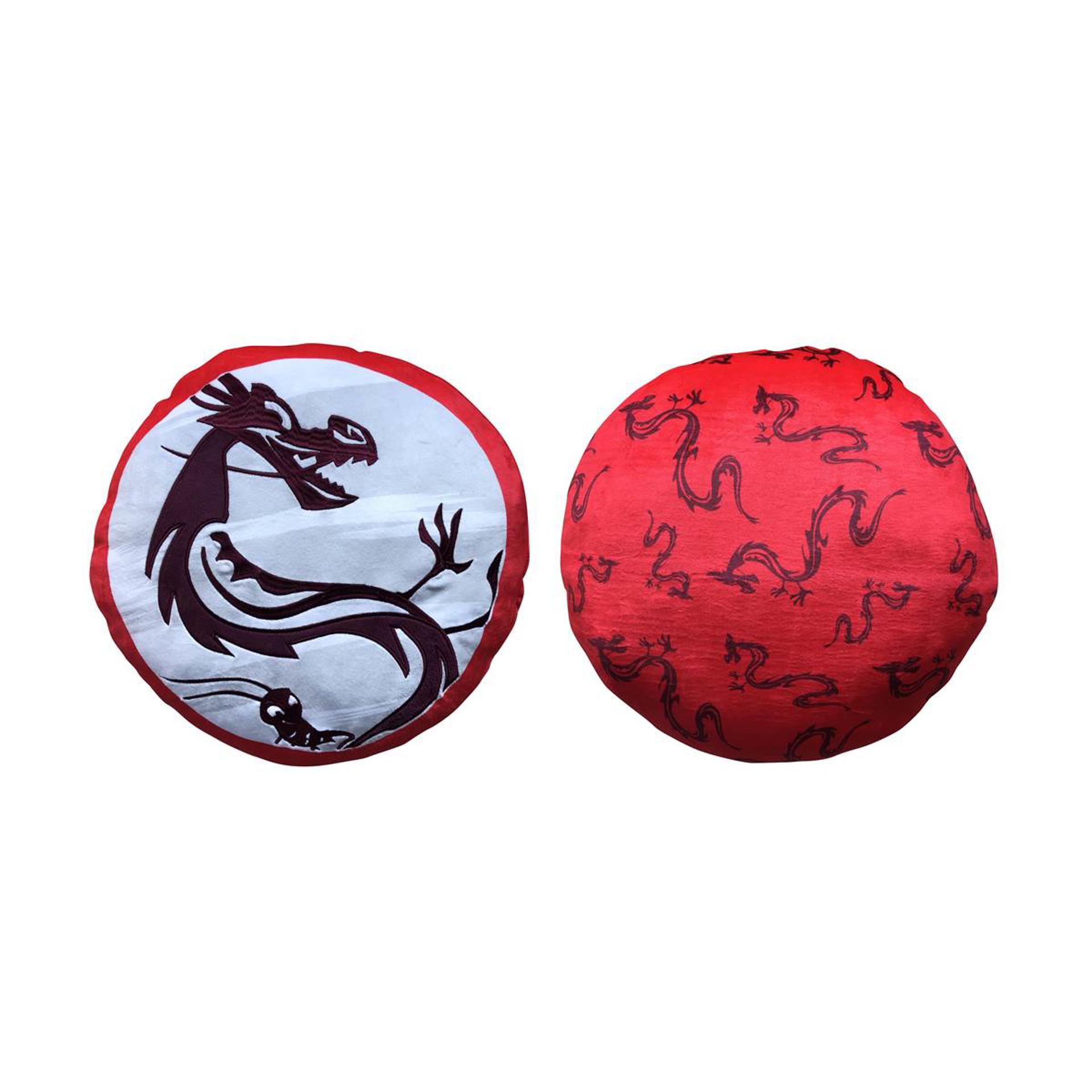 Disney - Mulan Coussin Rond Mushu 40 cm - flash vidéo