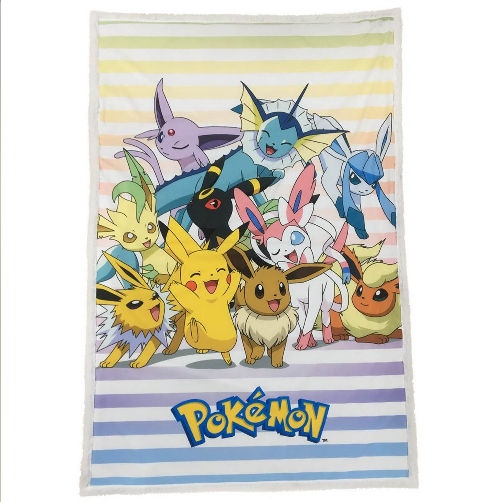 Pokemon - Couverture Evoli Evolutions et Pikachu - flash vidéo