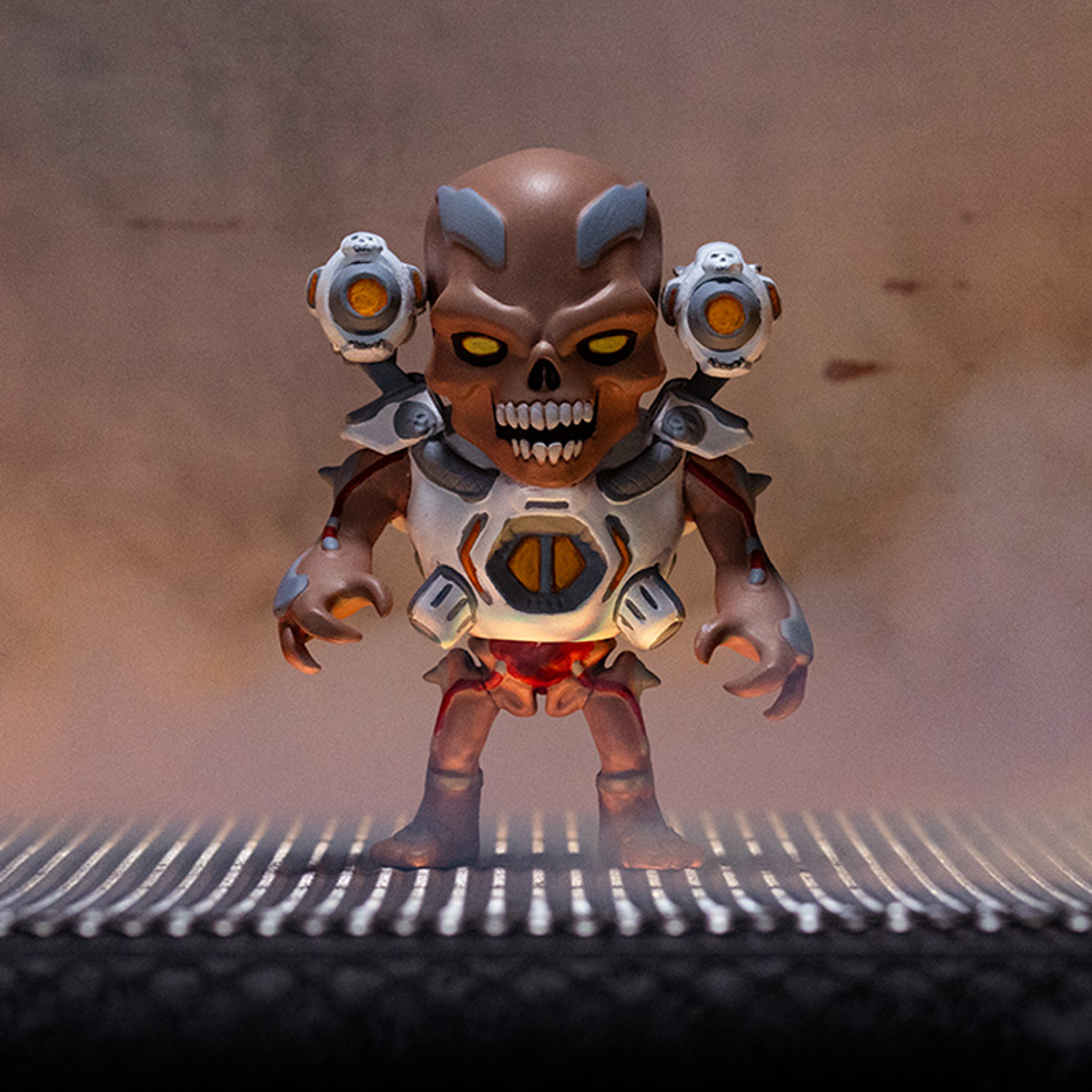 DOOM Eternal - Figurine de collection du Revenant - flash vidéo