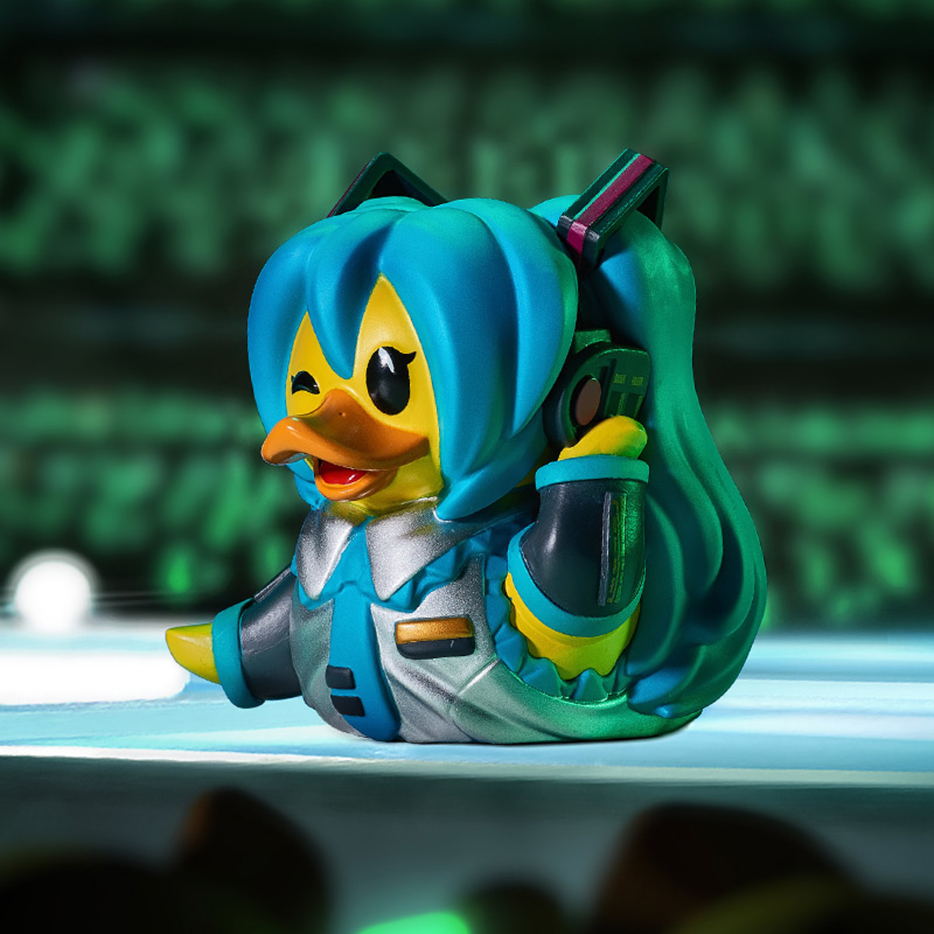 Hatsune Miku - Canard de bain à collectionner TUBBZ Hatsune Miku - flash vidéo