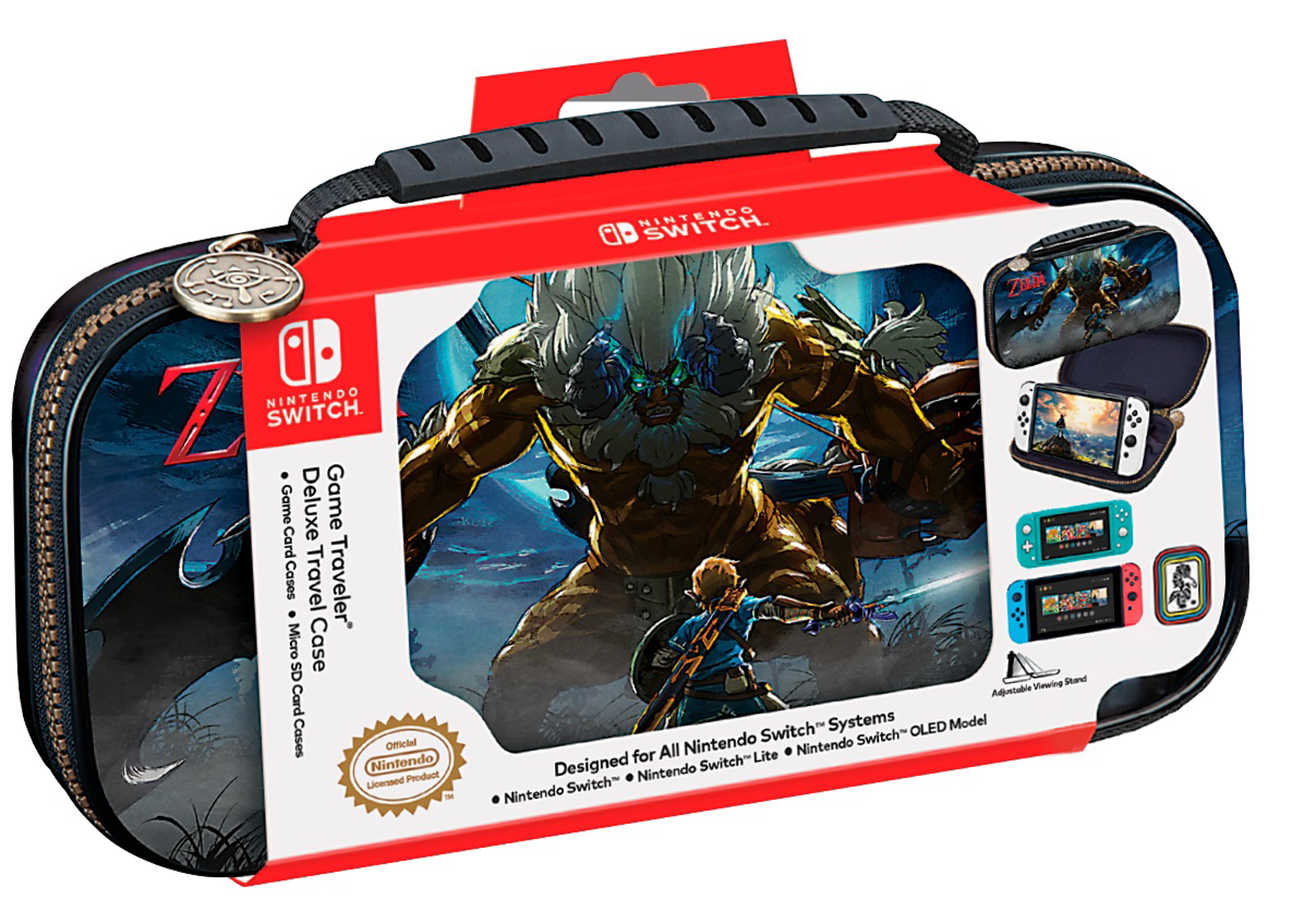Nacon Game Traveller Deluxe Travel Case The Legend of Zelda pour Nintendo Switch, Switch lite et Switch OLED - flash vidéo