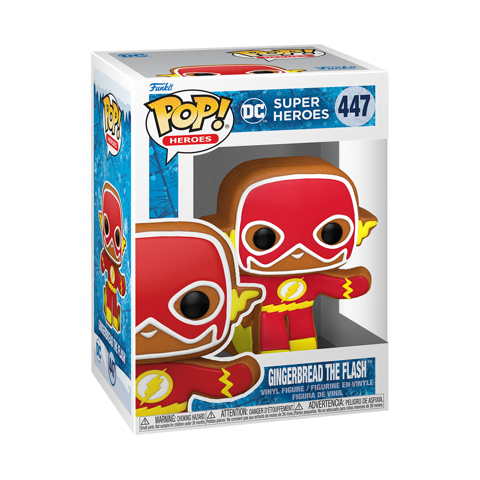 Funko Pop! Heroes: DC Holiday - Gingerbread The Flash - flash vidéo