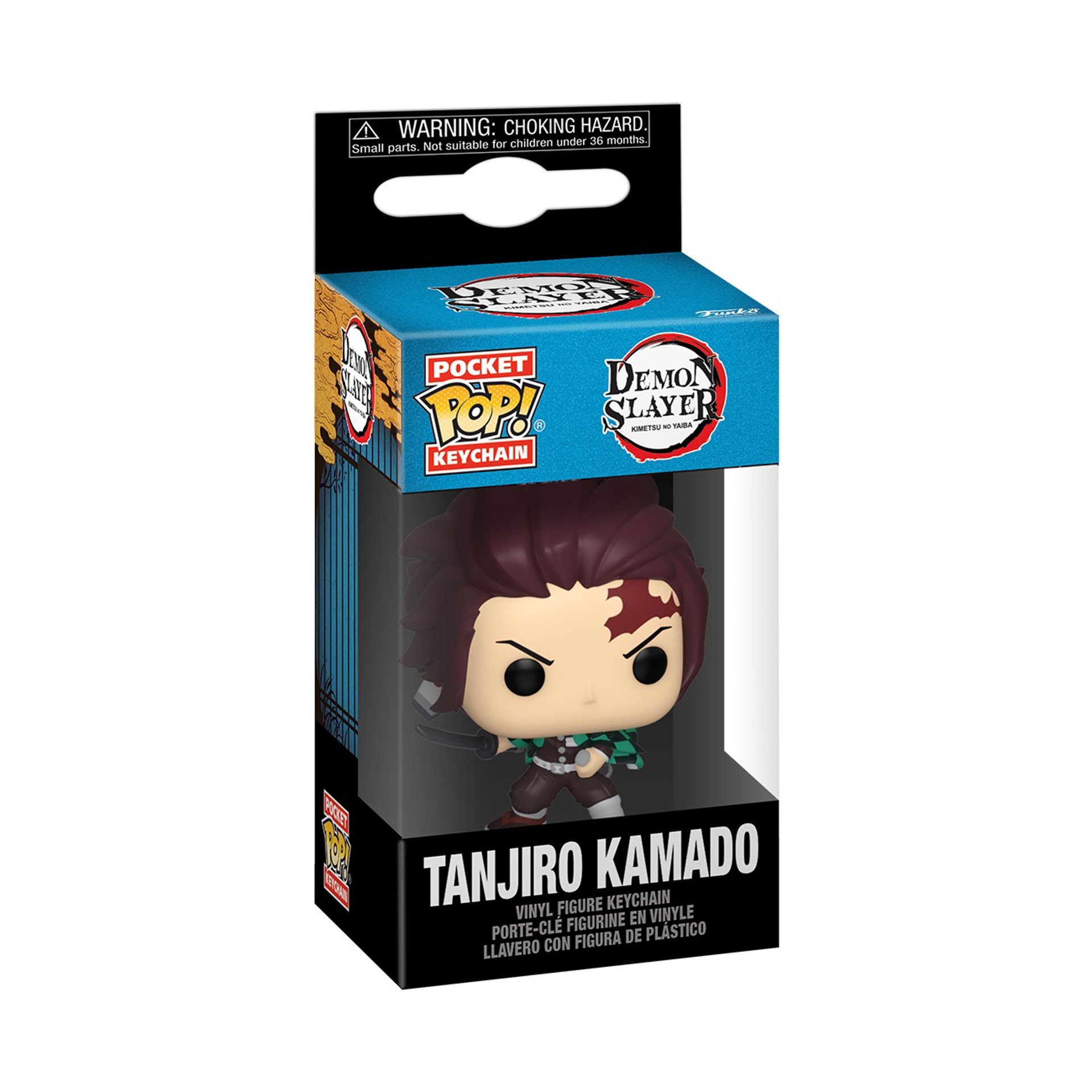 Funko Pocket Pop! Keychain: Demon Slayer - Tanjiro Kamado - flash vidéo