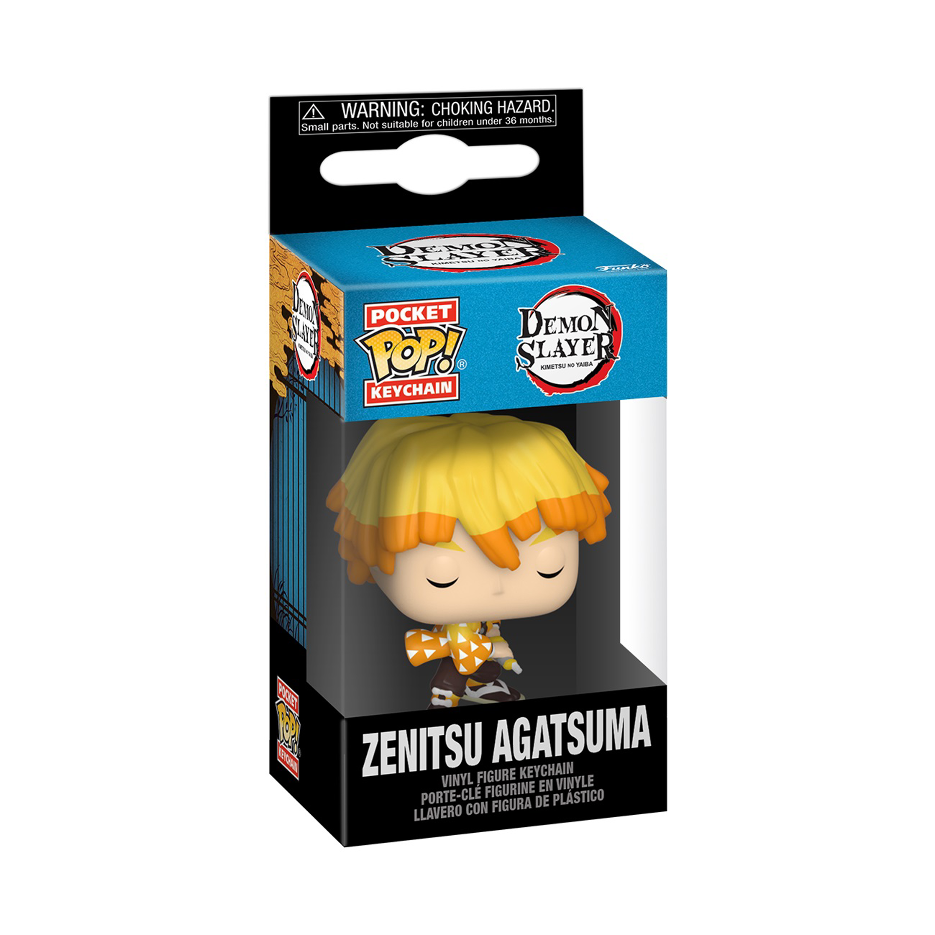 Funko Pocket Pop! Keychain: Demon Slayer - Zenitsu Agatsuma - flash vidéo