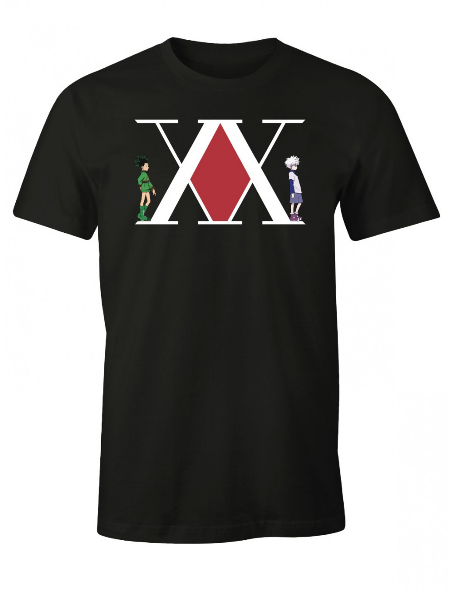 Hunter X Hunter - T-shirt Noir Gon X Killua - XXL - flash vidéo
