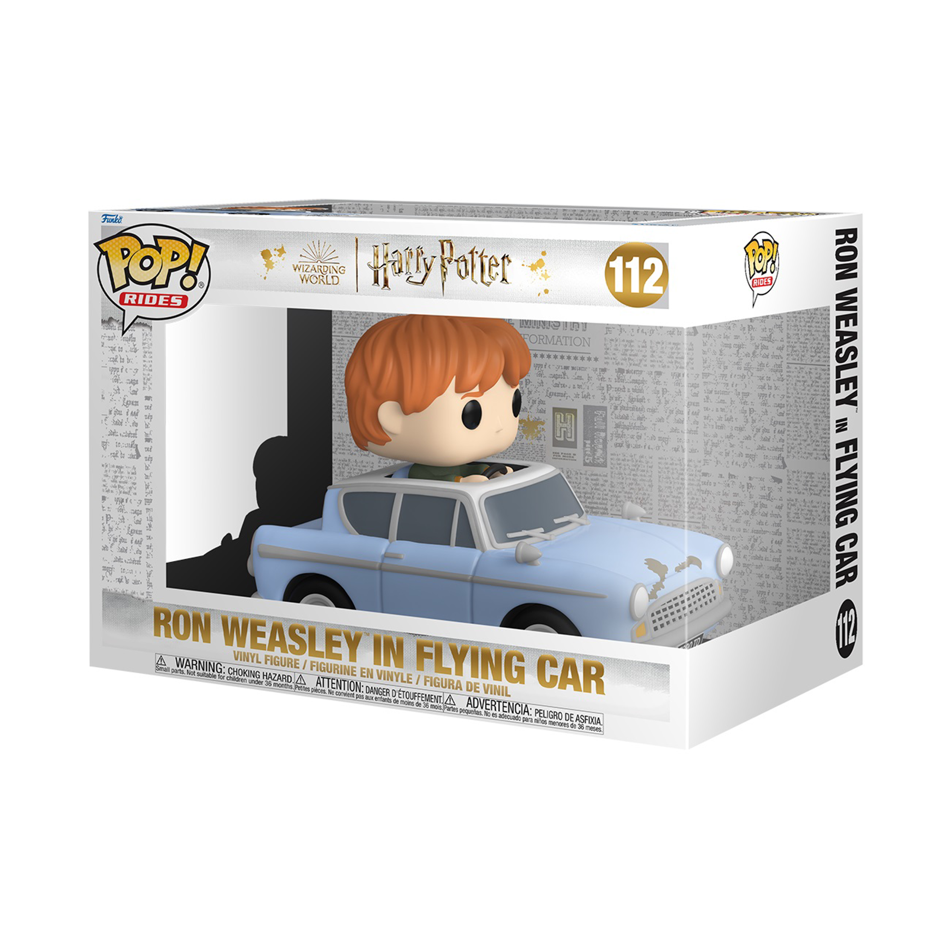 Funko Pop! Rides: Harry Potter and the Chamber of Secrets 20th Anniversary - Ron Weasley with Ford Anglia - flash vidéo