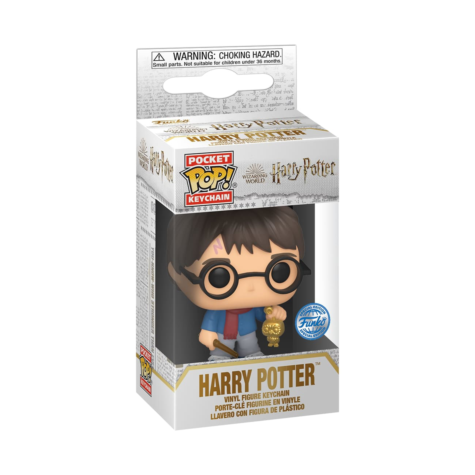 Funko Pocket Pop! Keychain: Harry Potter Holiday - Harry Potter - flash vidéo