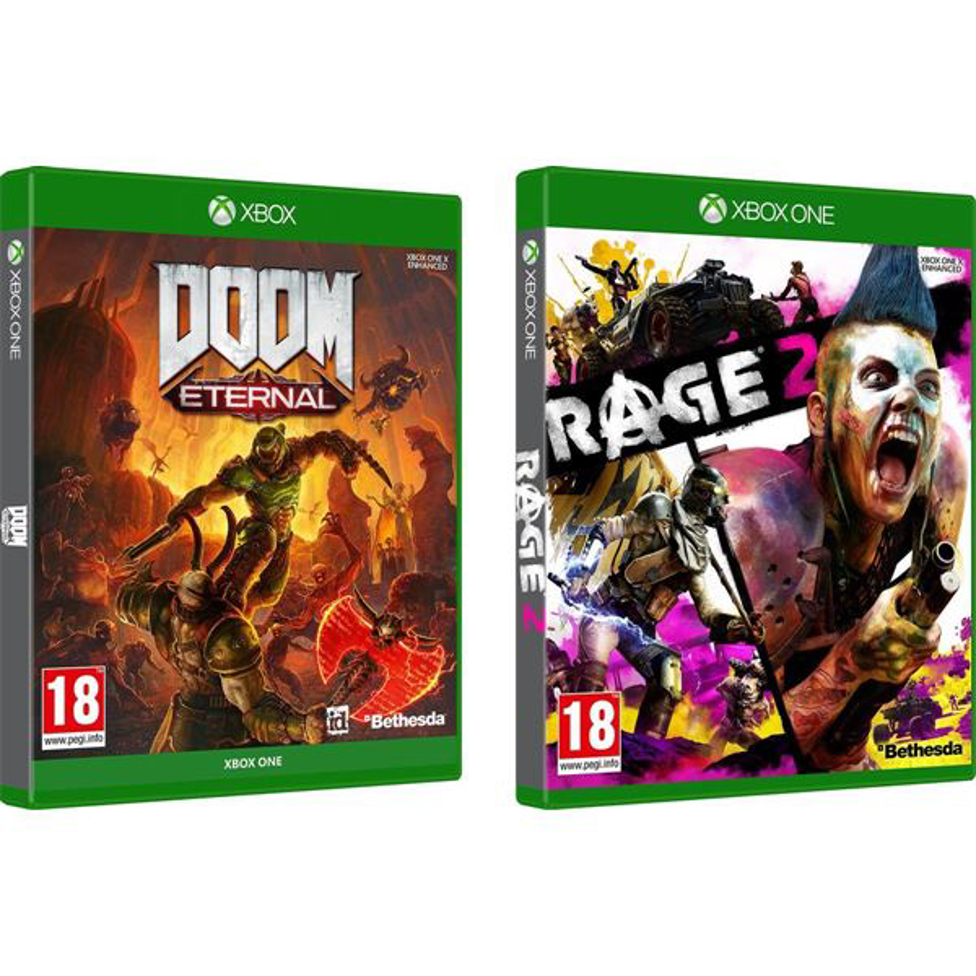 Doom Eternal + Rage 2 Double Pack - flash vidéo