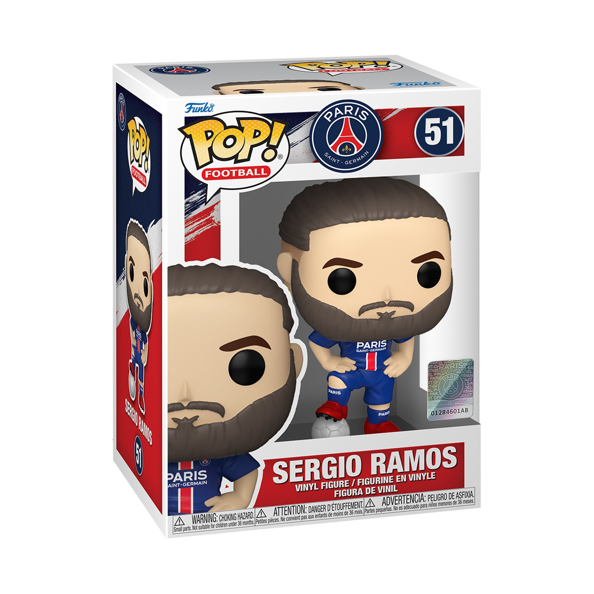 Funko Pop! Football: PSG - Sergio Ramos - flash vidéo