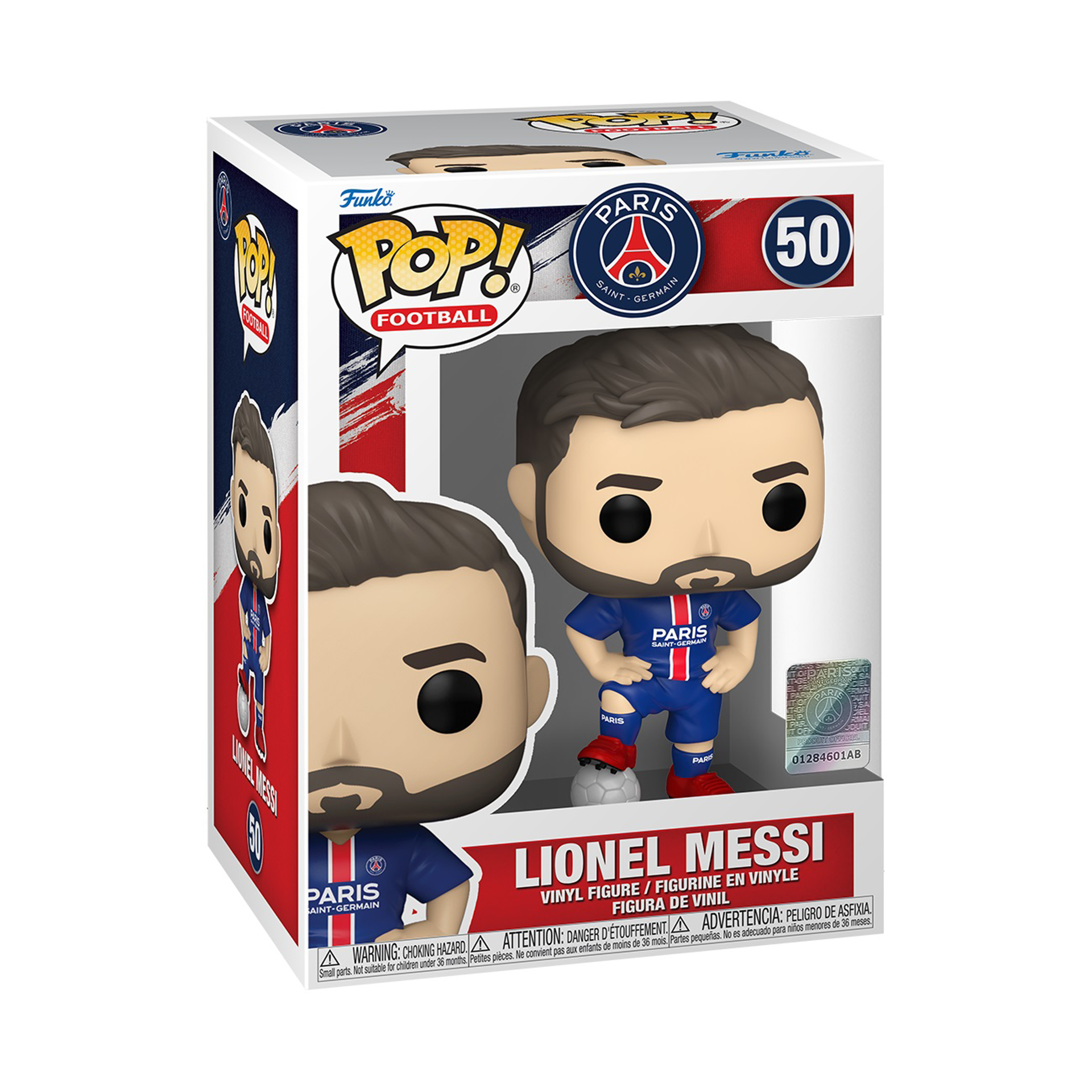 Funko Pop! Football: PSG - Lionel Messi - flash vidéo