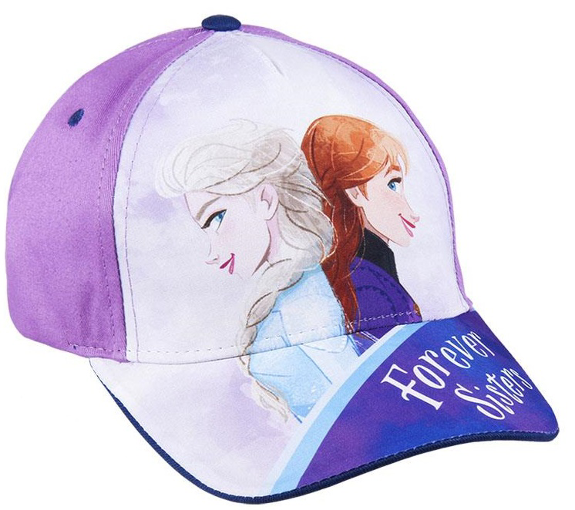 La Reine Des Neiges 2 - Casquette de baseball "Sœurs pour toujours" rose pour enfants - flash vidéo