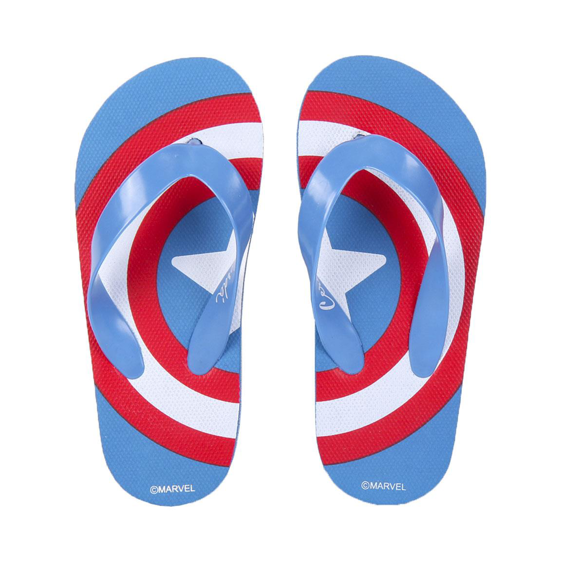 Marvel - Tongs Captain America pour enfants - T029 - flash vidéo